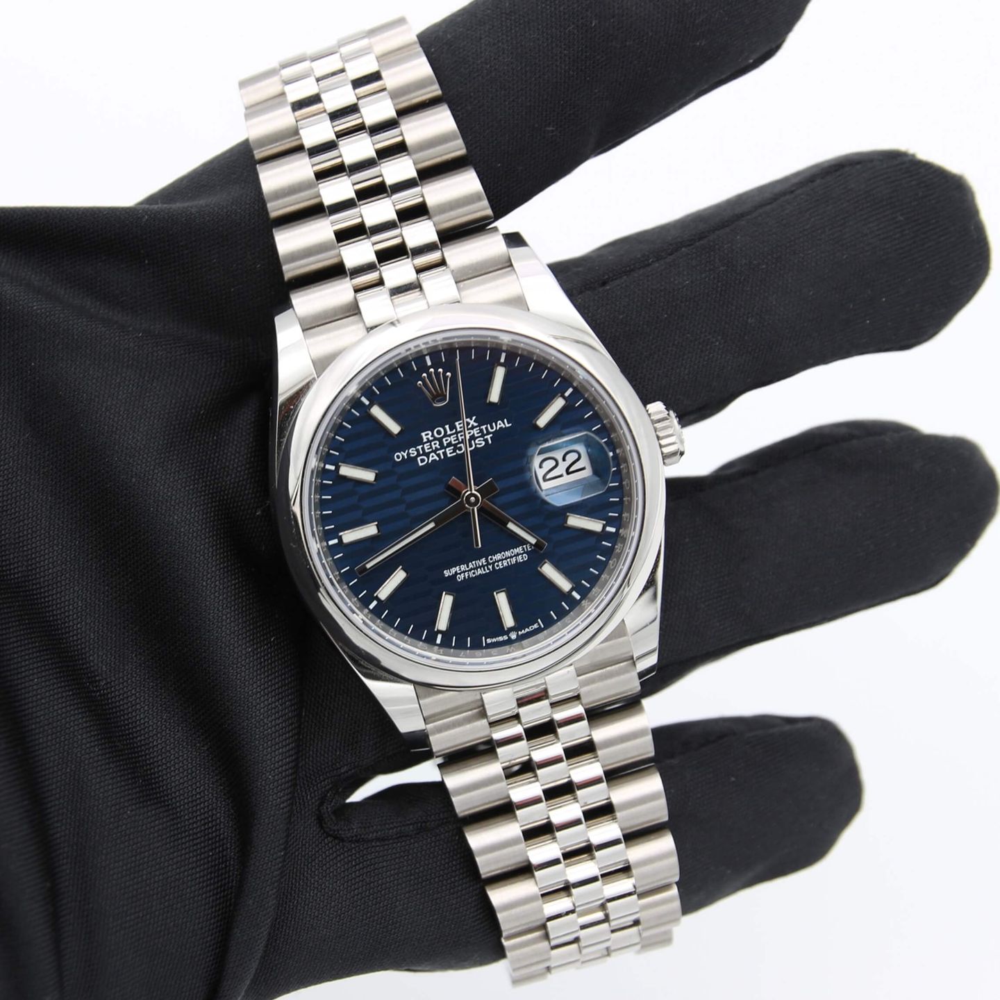 Rolex Datejust 36 126200 (Unknown (random serial)) - 36 mm Steel case (3/8)