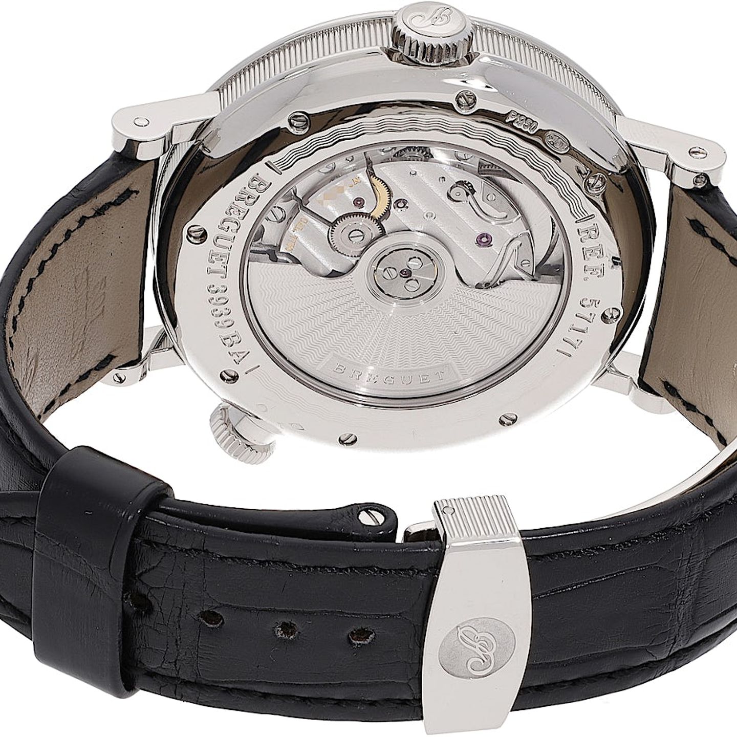 Breguet Classique 5717PT/US/9ZU (Unknown (random serial)) - Silver dial 43 mm Platinum case (5/5)