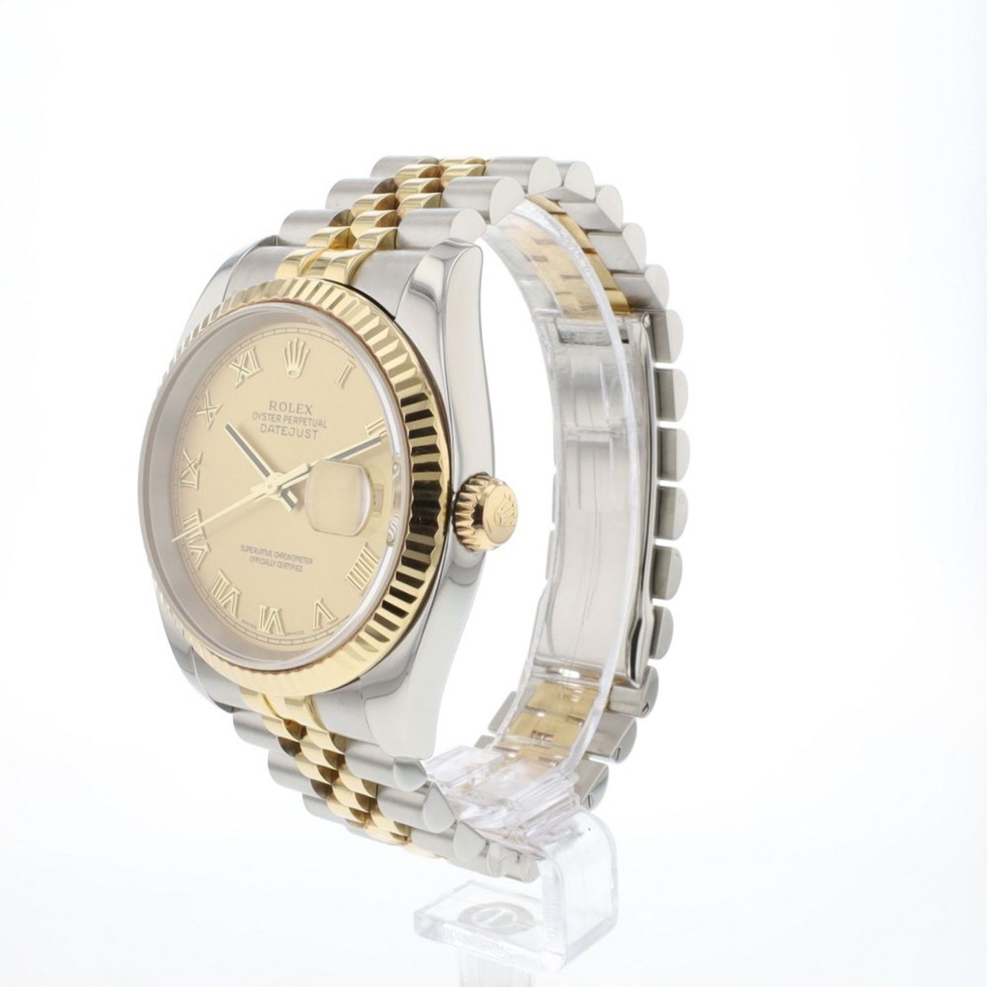 Rolex Datejust 36 116233 (2004) - 36 mm Gold/Steel case (2/6)