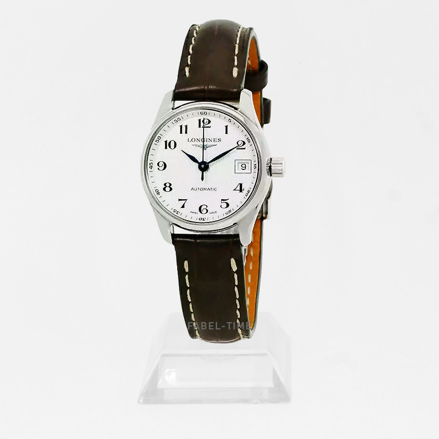 Longines Master Collection L2.128.4.78.3 (2024) - Wit wijzerplaat 26mm Staal (1/1)