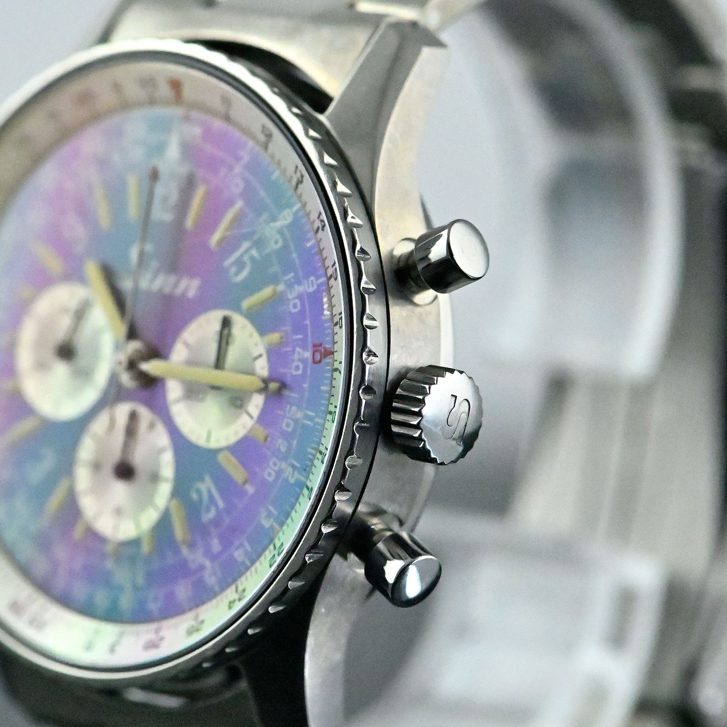 Sinn 903 903 (1996) - Blauw wijzerplaat 41mm Titanium (8/8)