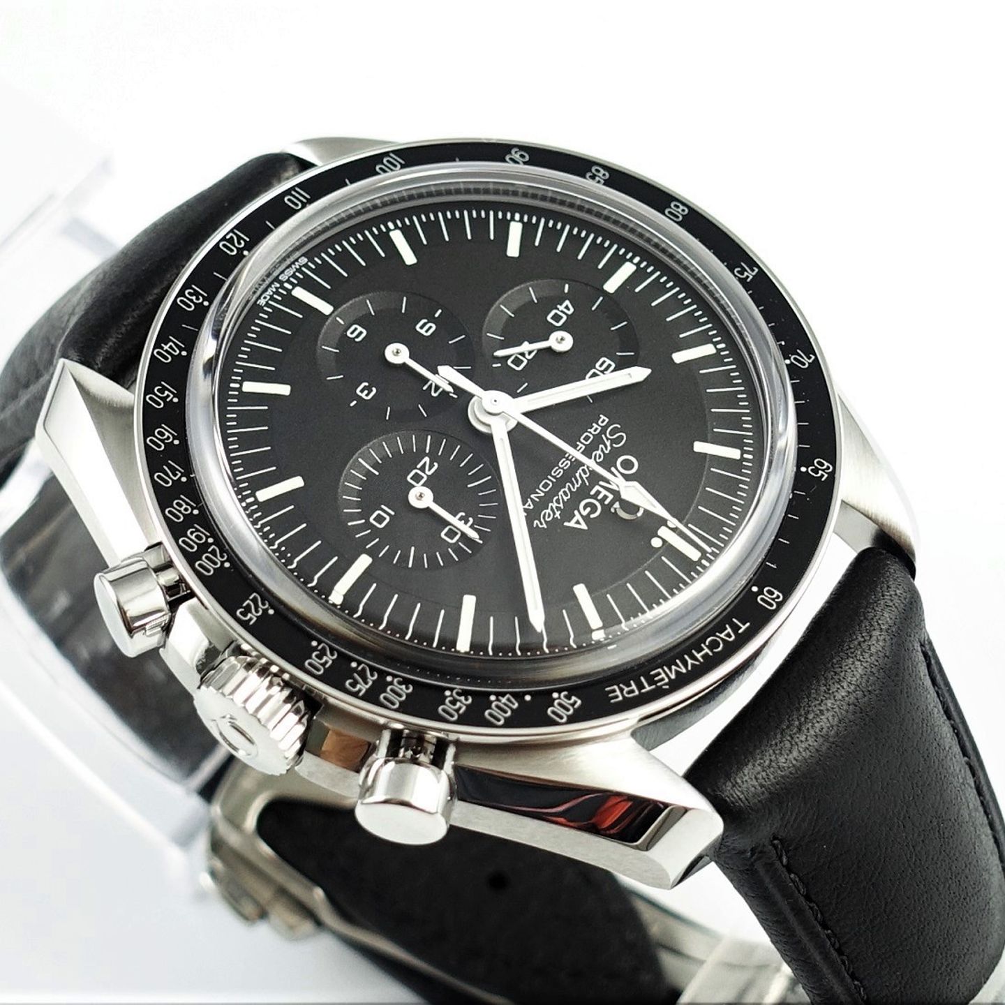 Omega Speedmaster Professional Moonwatch 310.32.42.50.01.002 (2024) - Black dial 42 mm Steel case (3/8)