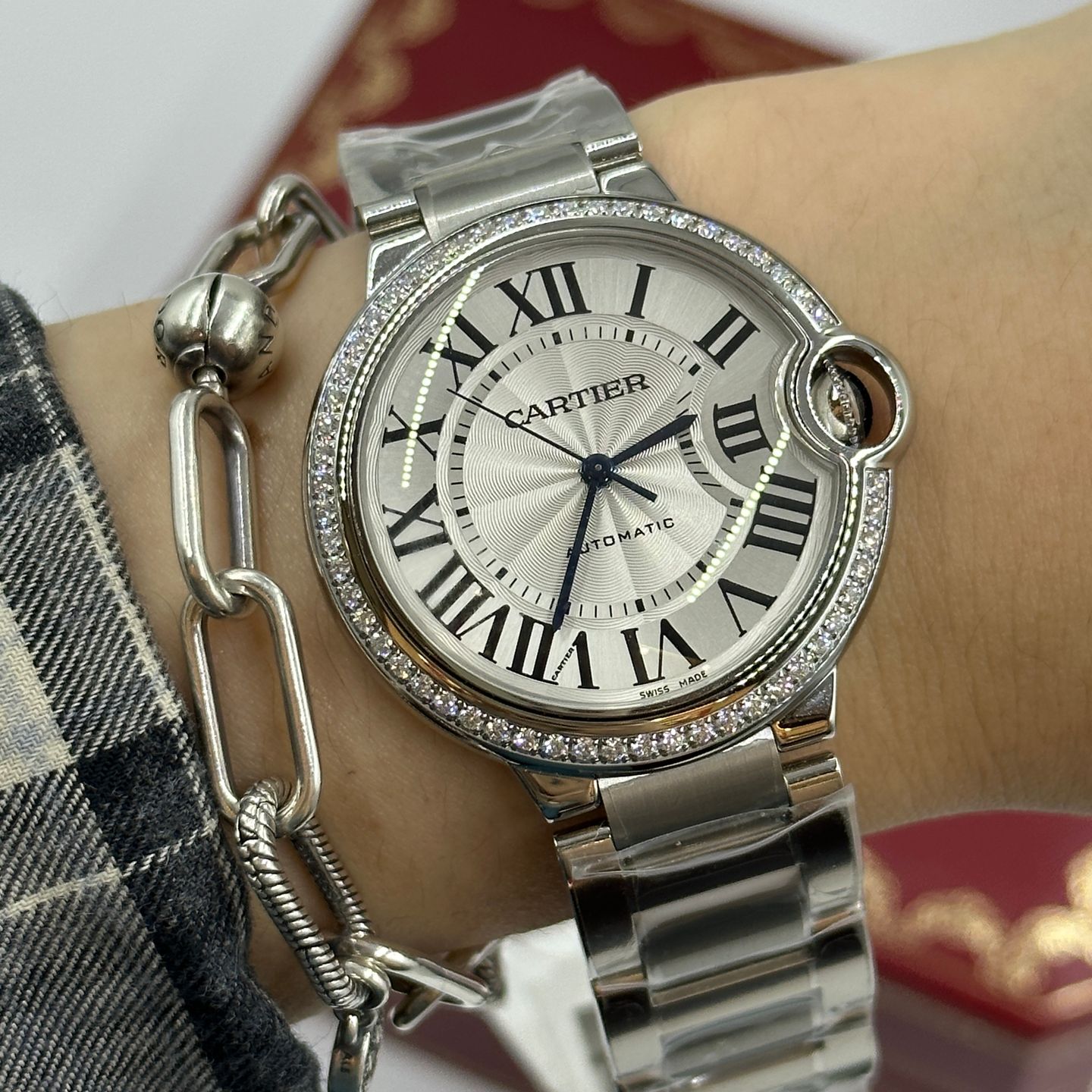 Cartier Ballon Bleu 36mm W4BB0017 - (8/8)