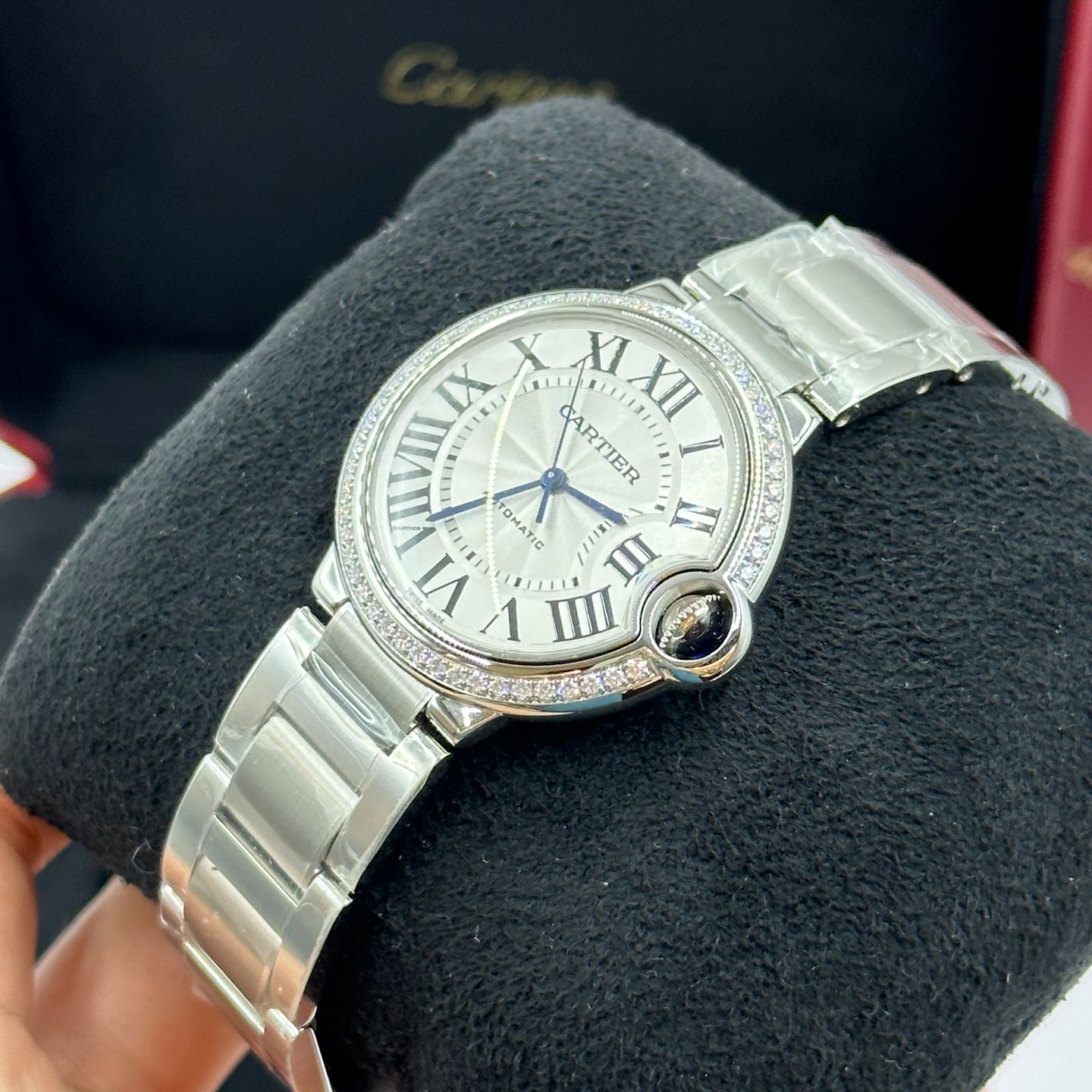 Cartier Ballon Bleu 36mm W4BB0017 - (3/8)