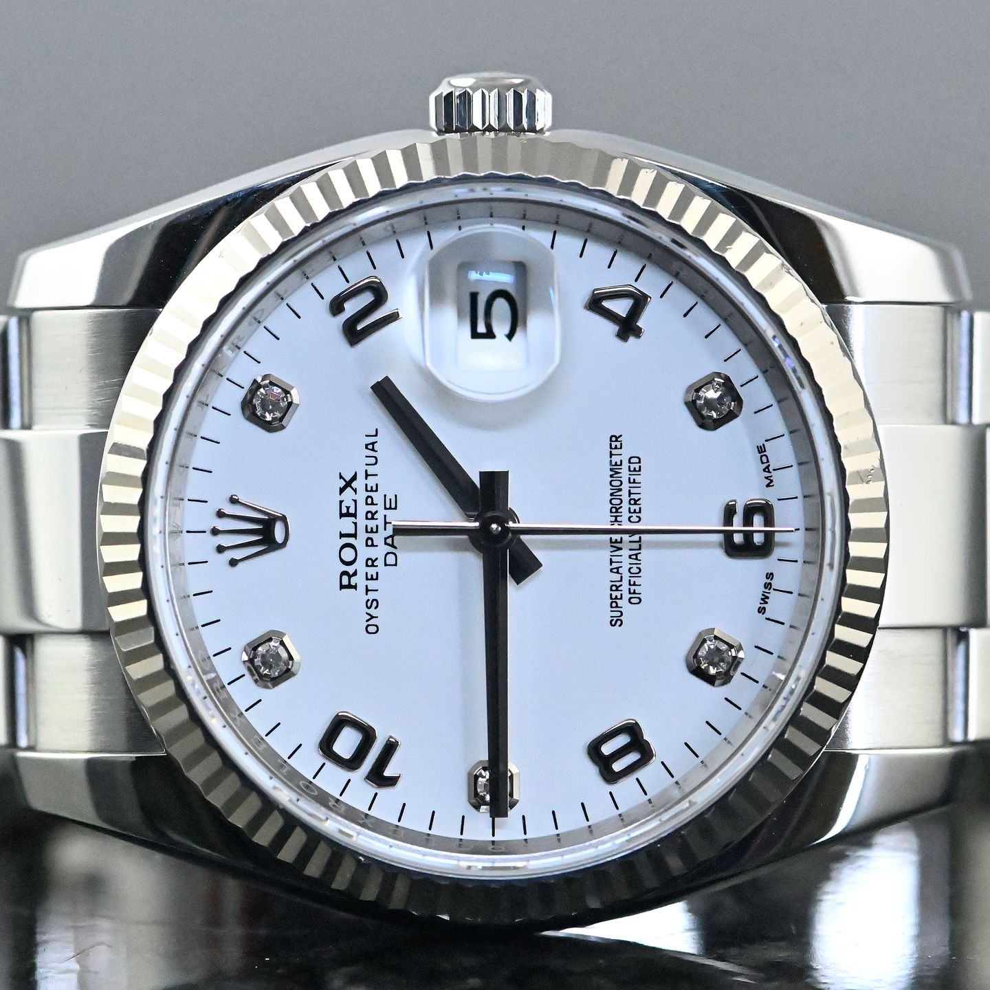 Rolex Oyster Perpetual Date 115234 - (2/8)