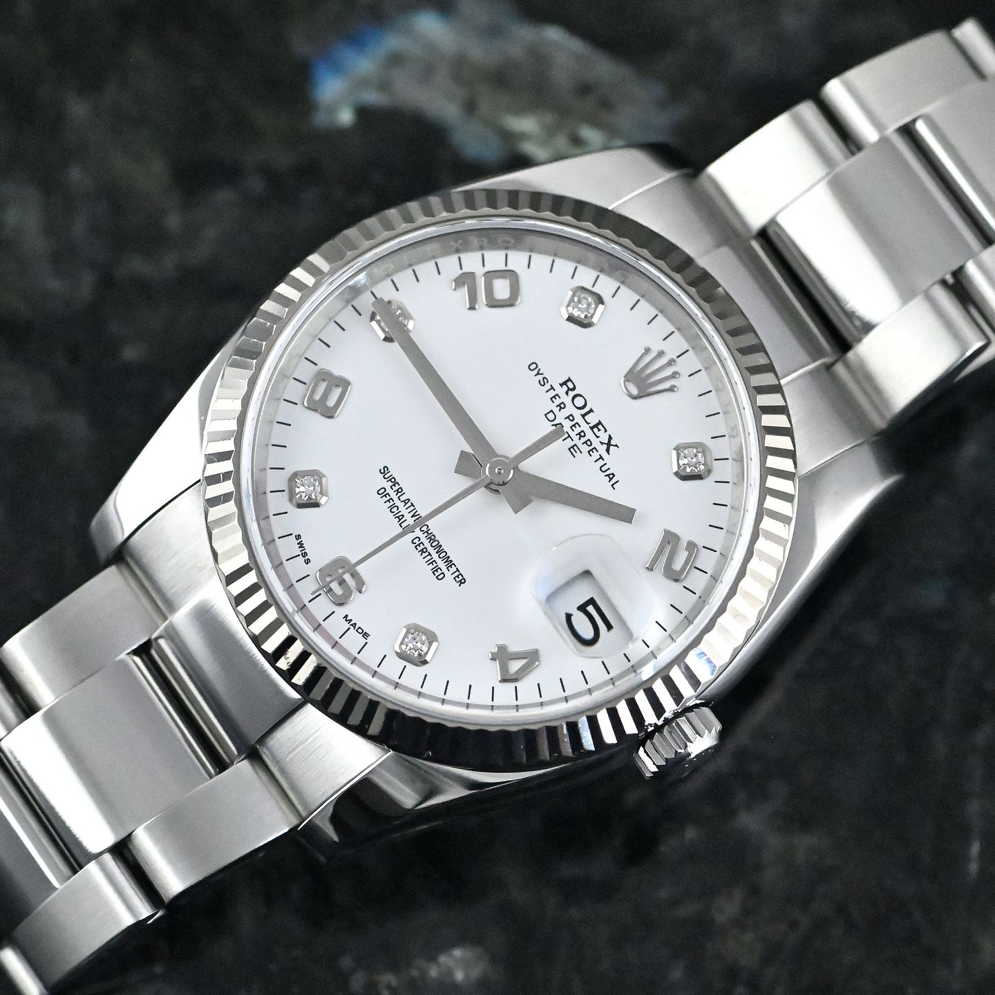 Rolex Oyster Perpetual Date 115234 - (8/8)