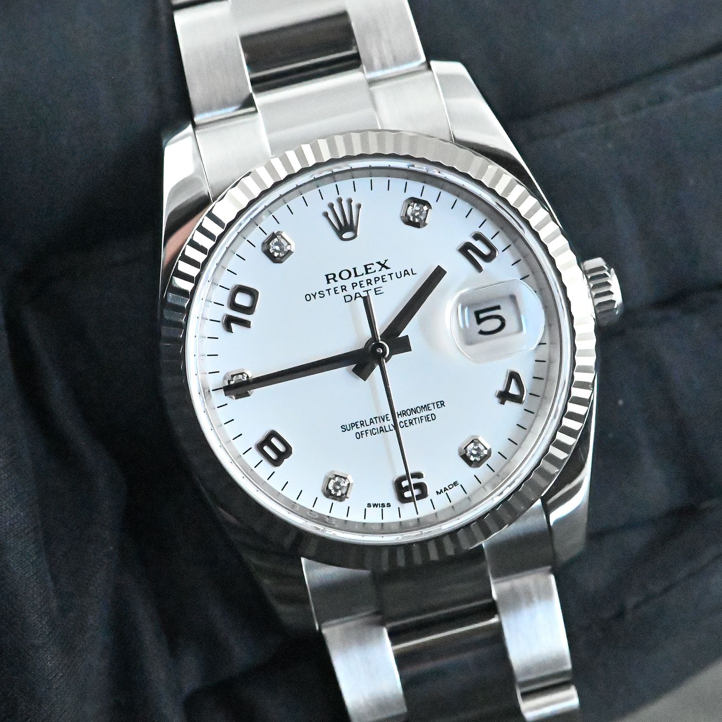 Rolex Oyster Perpetual Date 115234 - (4/8)
