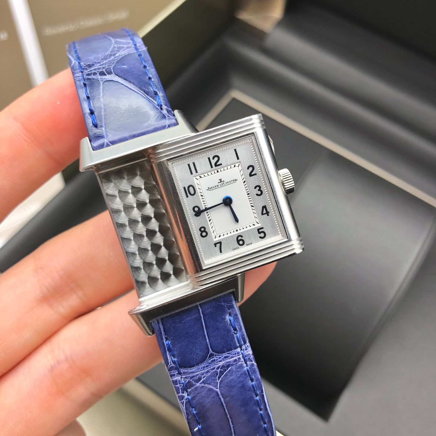 Jaeger-LeCoultre Reverso Classic Small Q2618540 (2024) - White dial 21 mm Steel case (3/8)