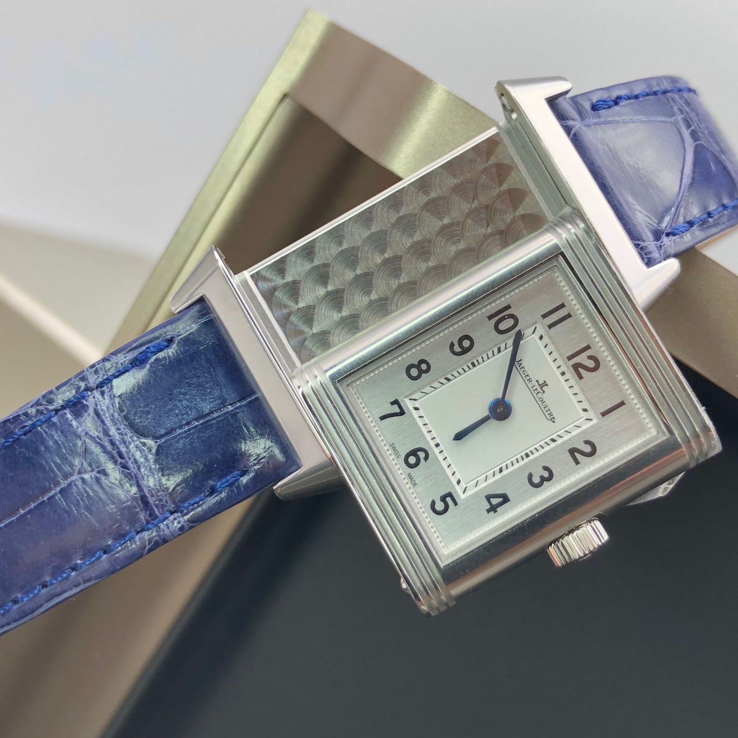 Jaeger-LeCoultre Reverso Classic Small Q2618540 (2024) - White dial 21 mm Steel case (8/8)