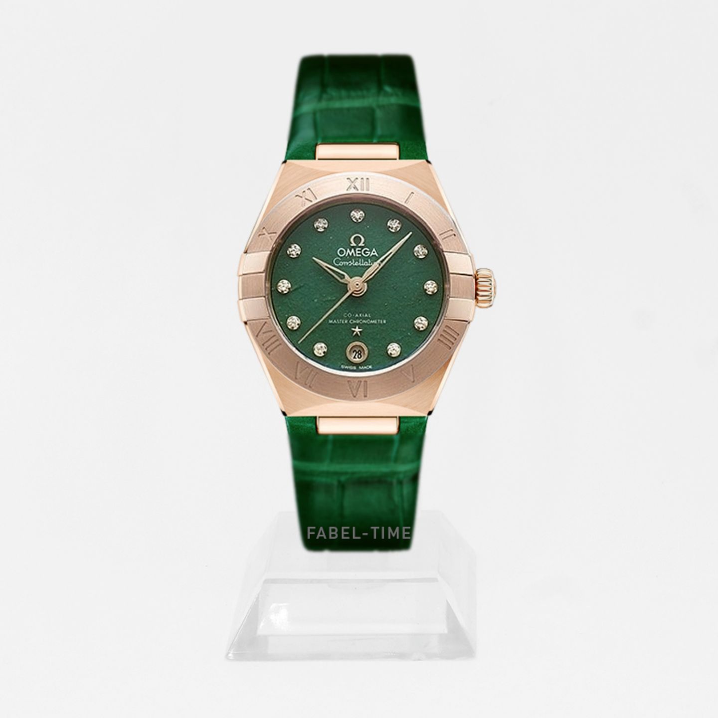 Omega Constellation 131.53.29.20.99.002 (2024) - Green dial 29 mm Rose Gold case (1/1)