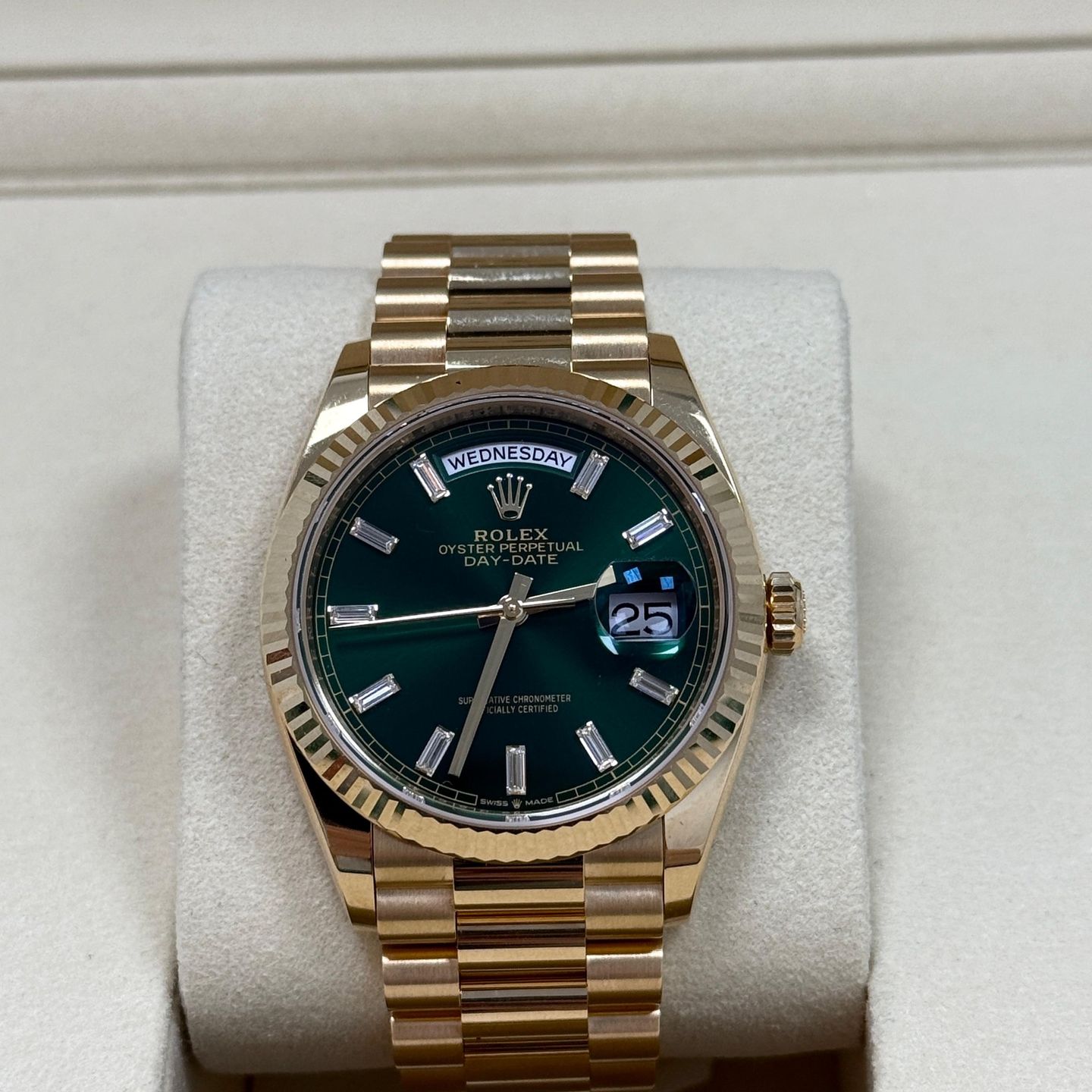 Rolex Day-Date 36 128238 (2025) - Onbekend wijzerplaat 36mm Geelgoud (3/6)
