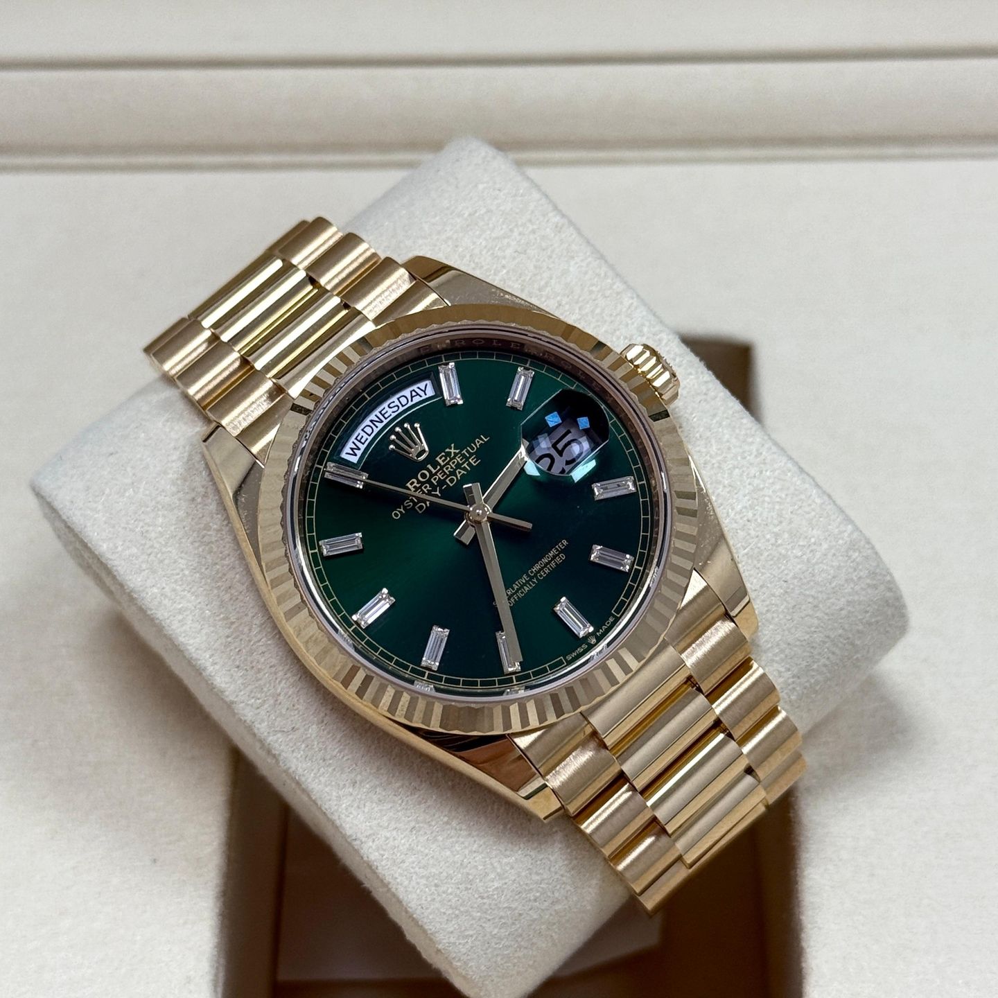 Rolex Day-Date 36 128238 (2025) - Onbekend wijzerplaat 36mm Geelgoud (6/6)