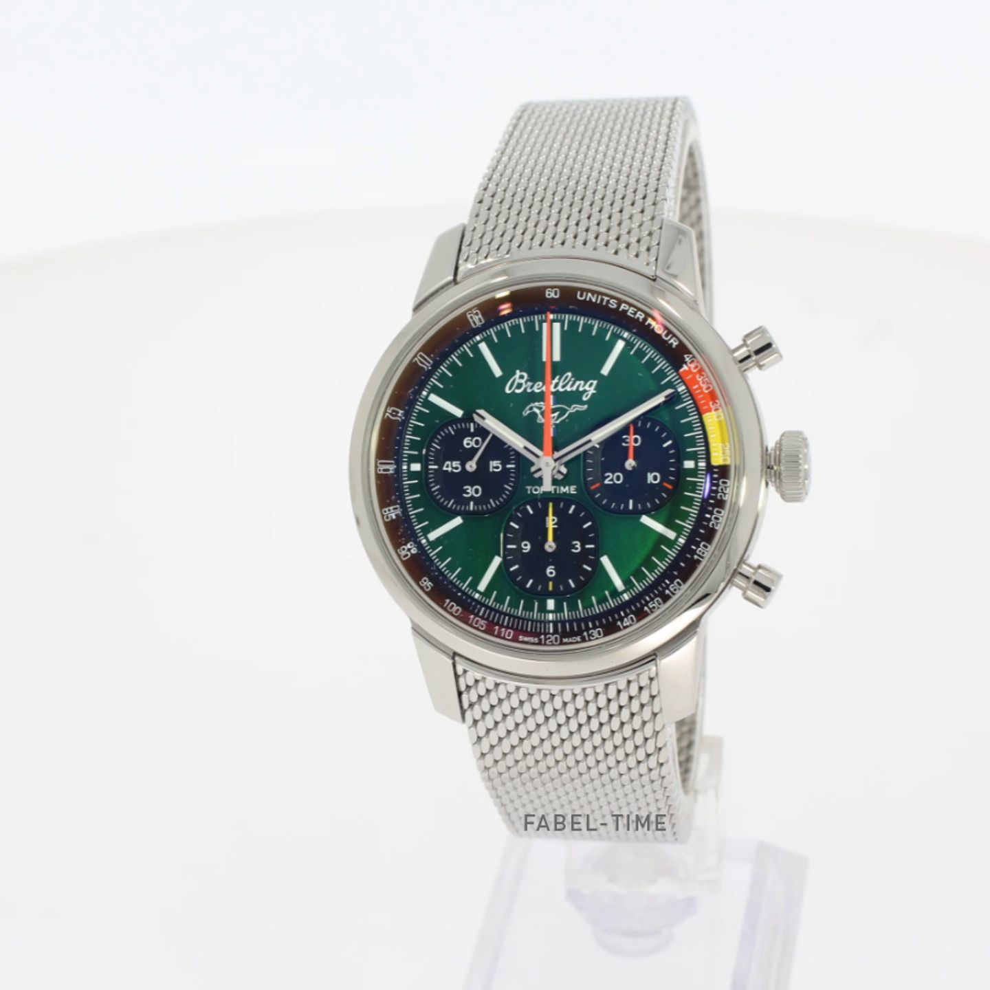 Breitling Top Time AB01762A1L1A1 (2024) - Green dial 41 mm Steel case (1/1)