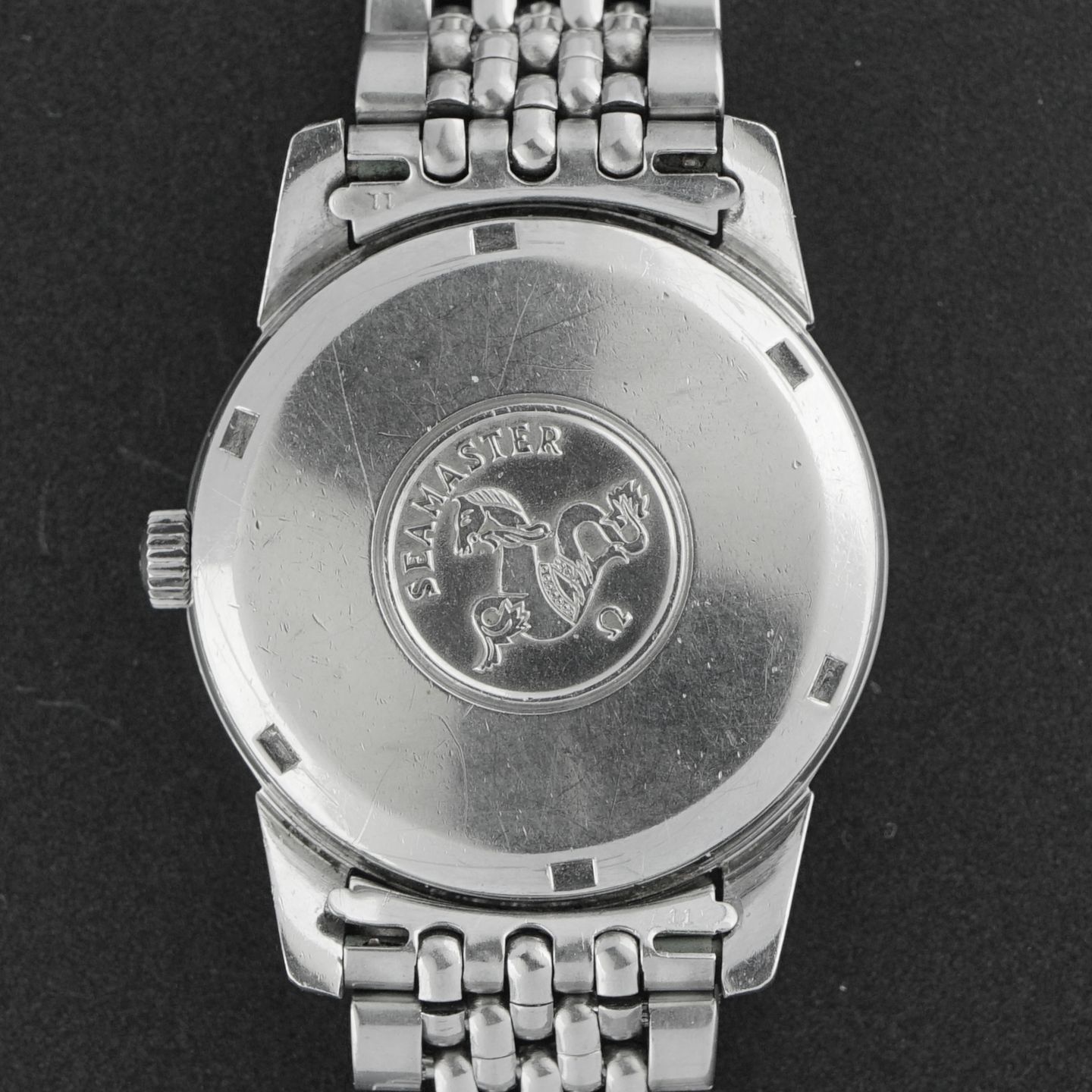 Omega Seamaster 166.009 (1965) - White dial 34 mm Steel case (3/8)