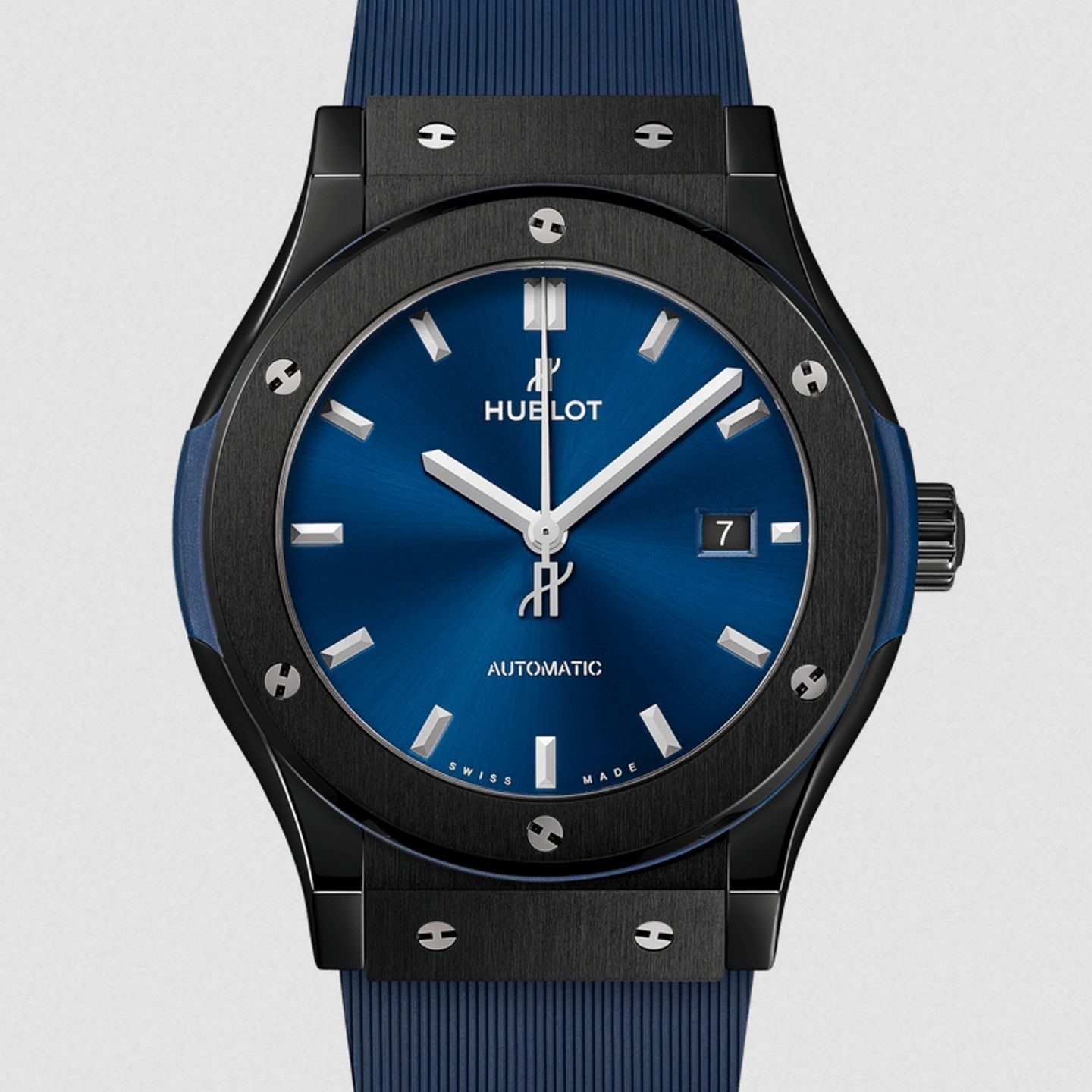 Hublot Classic Fusion Blue 542.CM.7170.RX (2023) - Blauw wijzerplaat 42mm Keramiek (1/1)