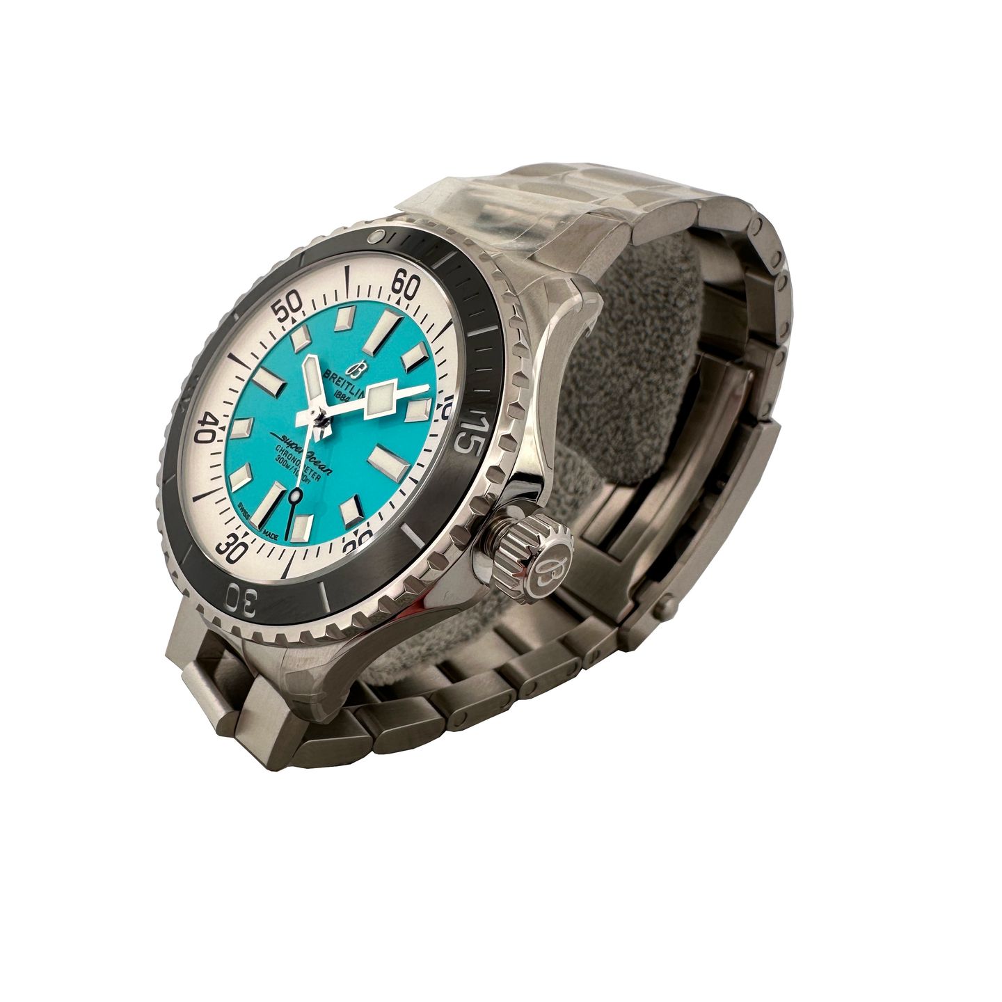 Breitling Superocean 44 A17376211L2A1 (2024) - Blauw wijzerplaat 44mm Staal (3/8)