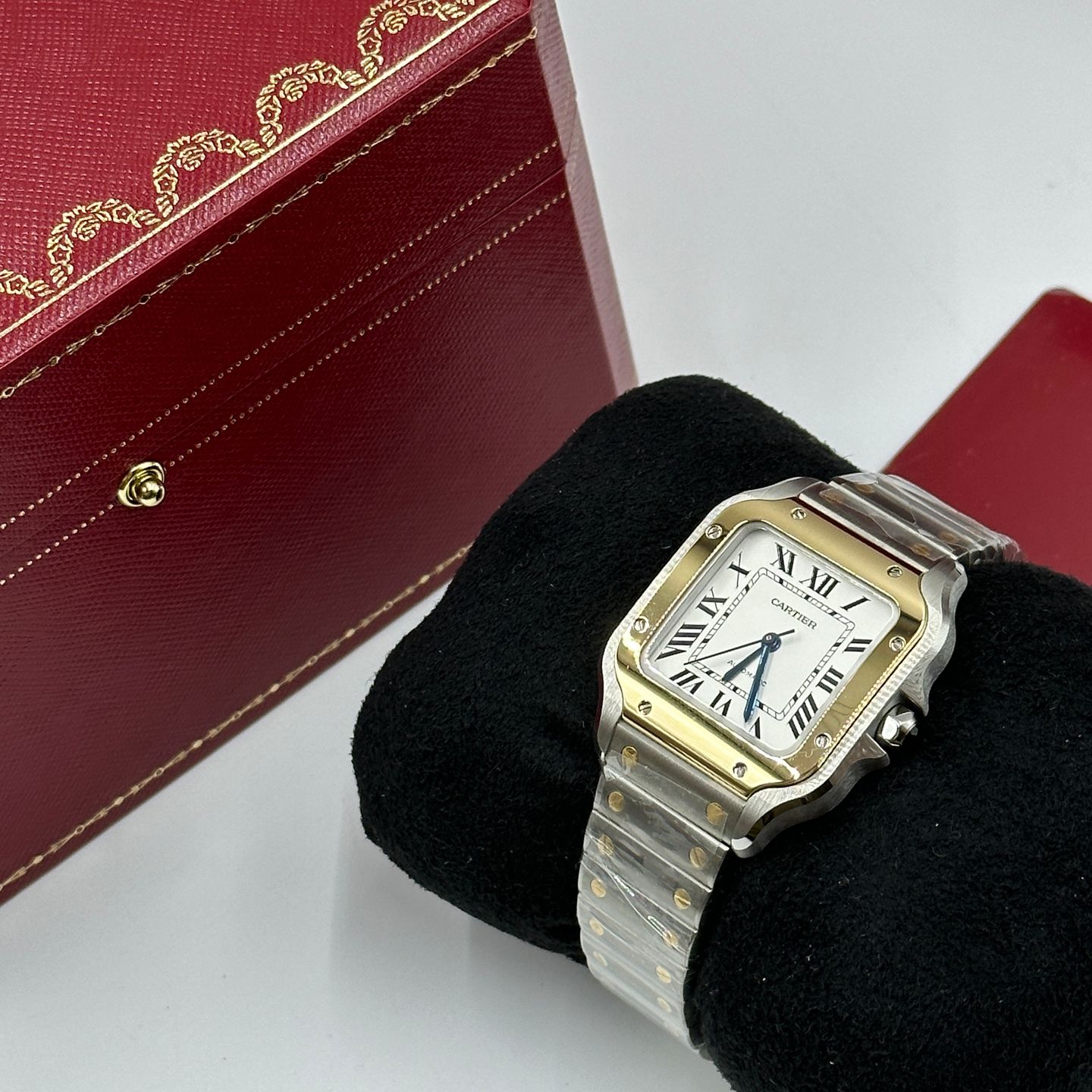 Cartier Santos W2SA0016 (2023) - Zilver wijzerplaat 35mm Staal (5/8)