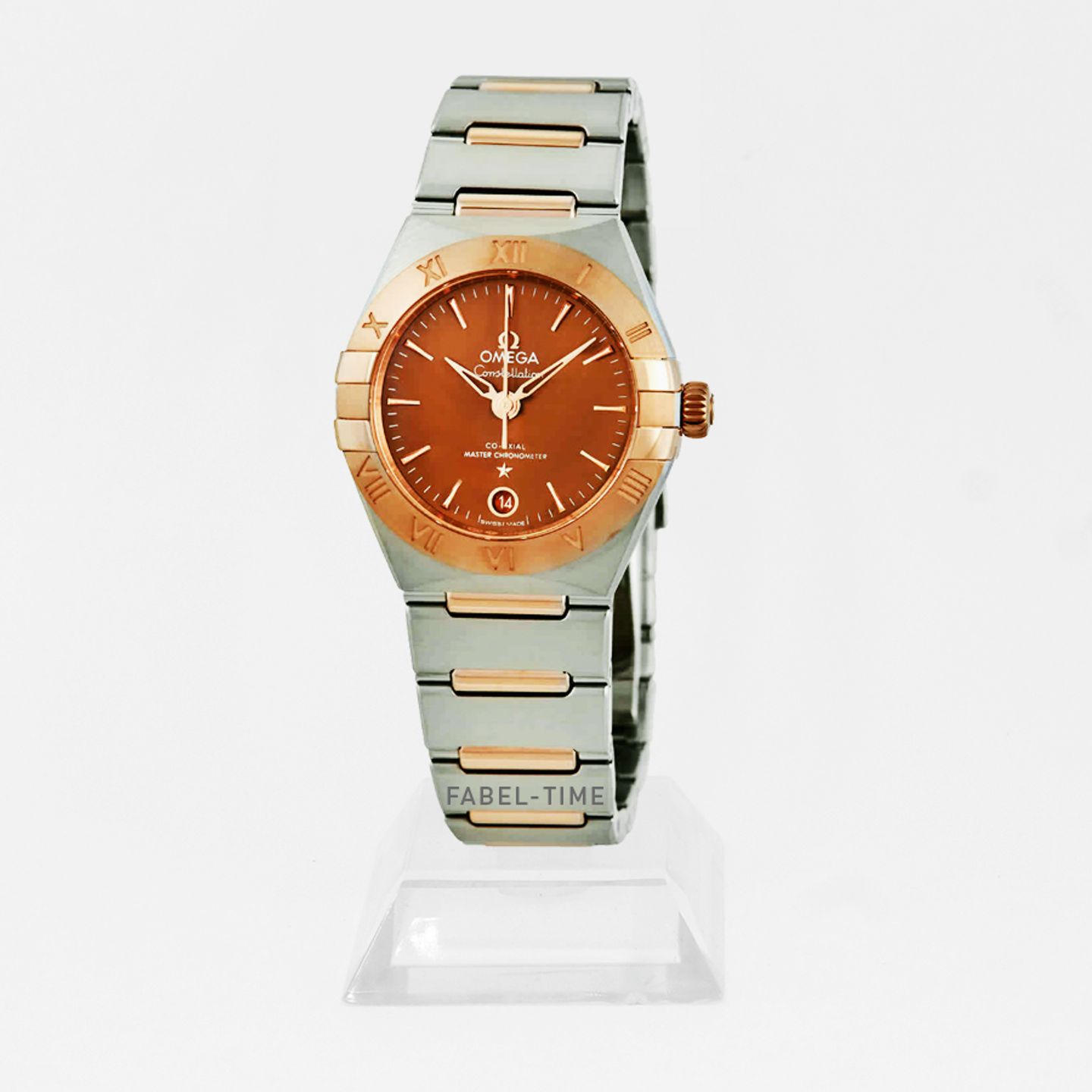 Omega Constellation 131.20.29.20.13.001 (2024) - Brown dial 29 mm Gold/Steel case (1/1)