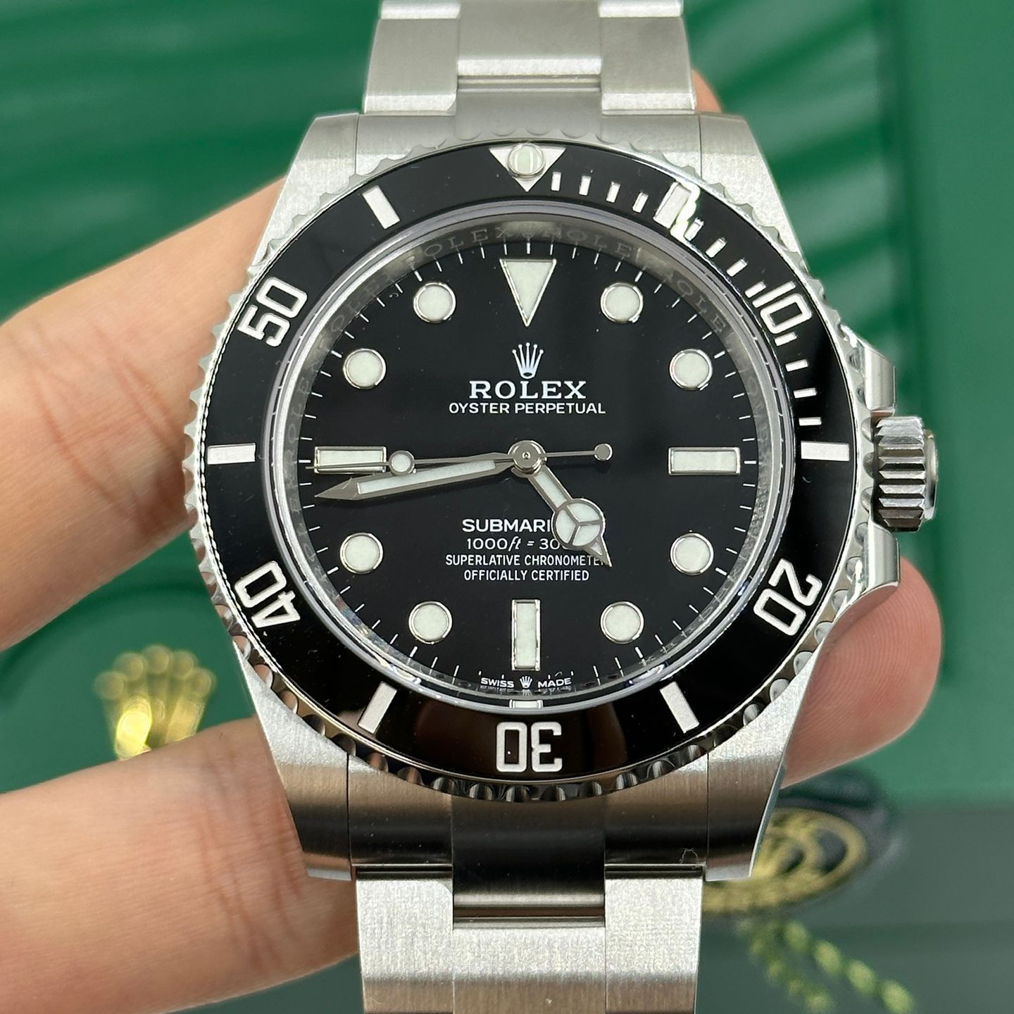 Rolex Submariner No Date 124060 (2024) - Zwart wijzerplaat 41mm Staal (7/8)