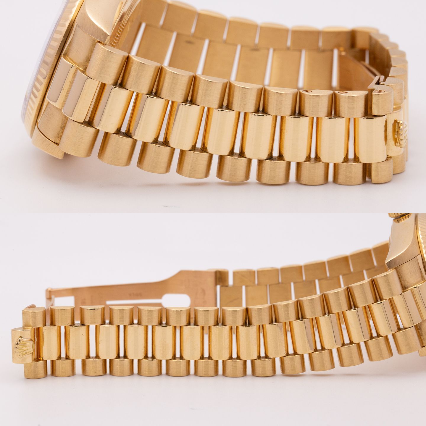 Rolex Day-Date 36 18038 (1984) - Champagne dial 36 mm Yellow Gold case (8/8)