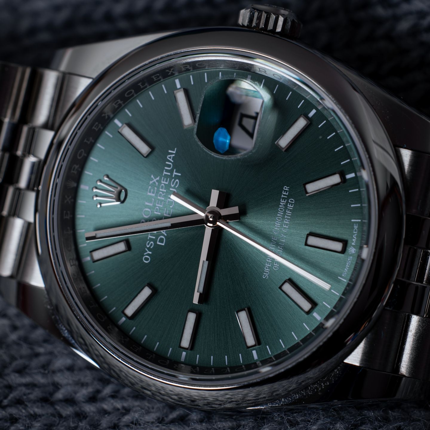 Rolex Datejust 36 126200 (2022) - Green dial 36 mm Steel case (5/5)