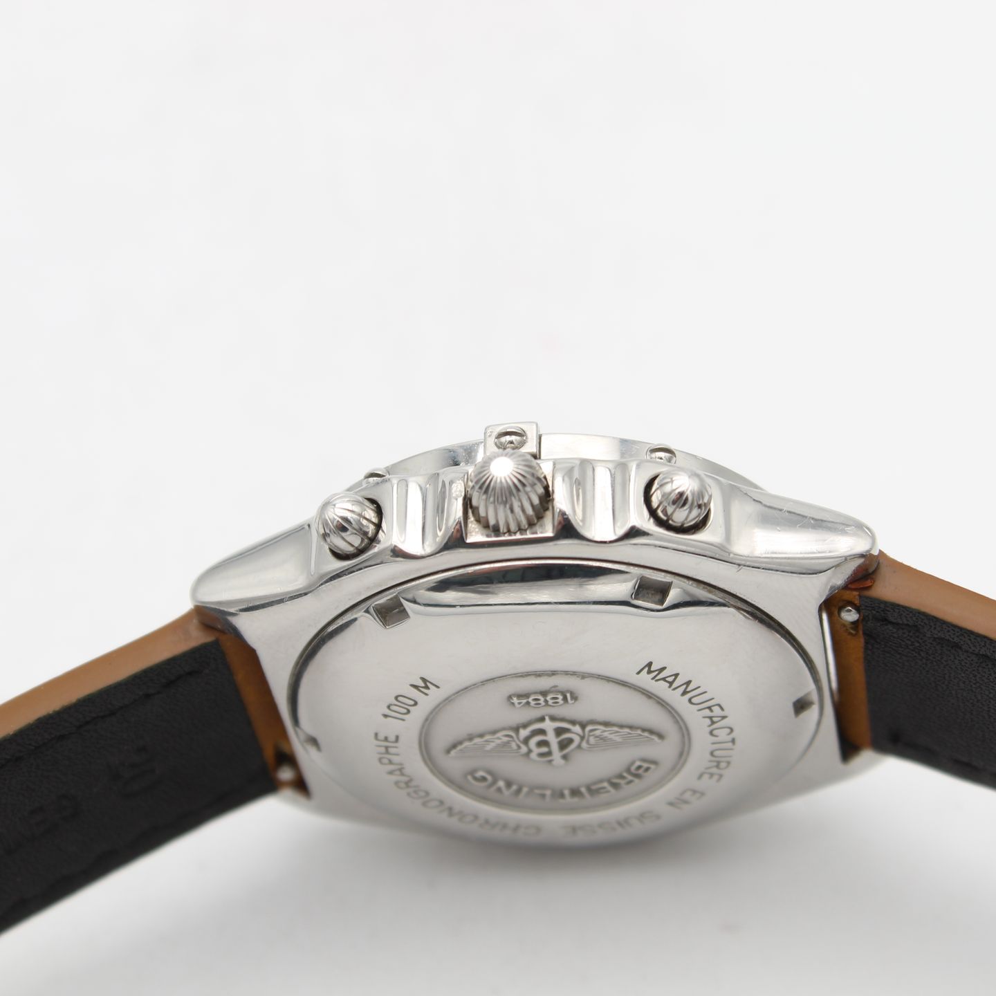 Breitling Chronomat A13050.1 (Unknown (random serial)) - White dial 45 mm Steel case (6/8)