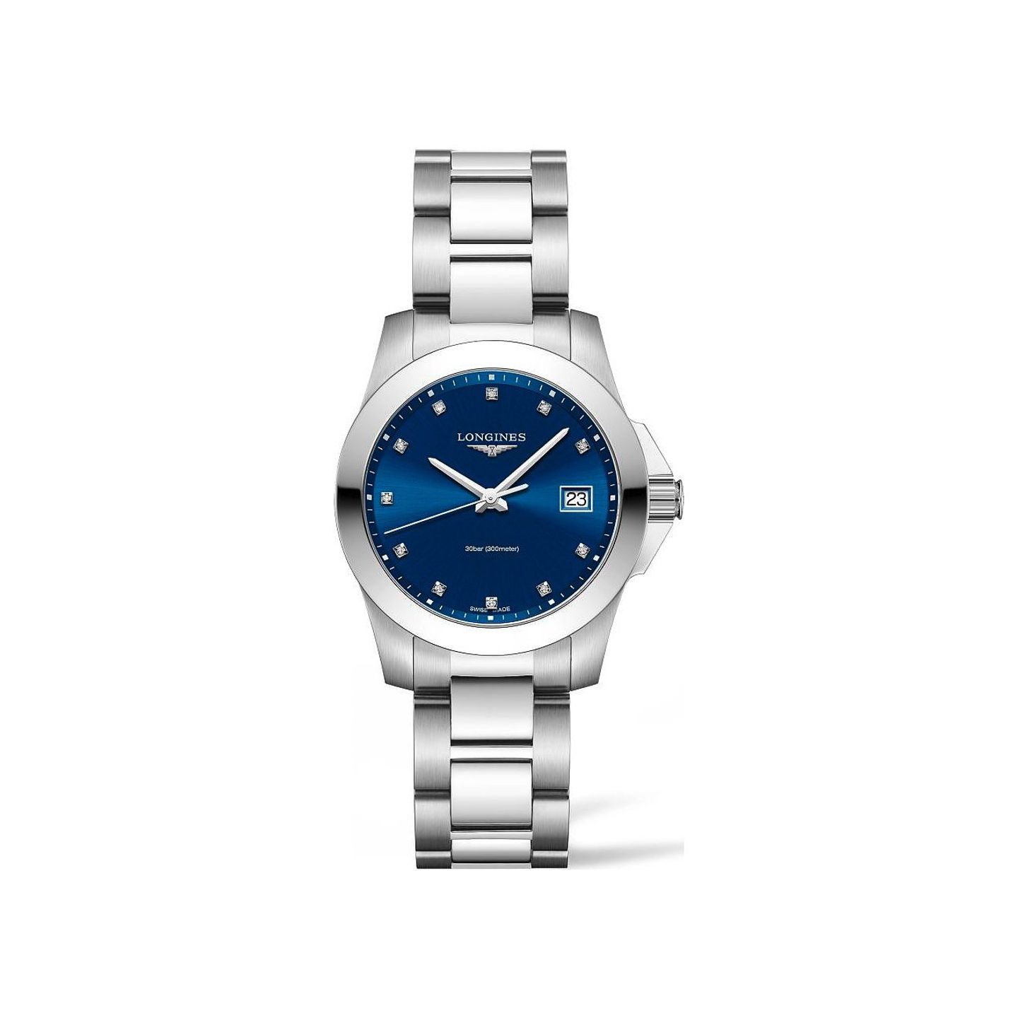 Longines Conquest L3.377.4.97.6 (2026) - Blue dial 34 mm Steel case (1/1)