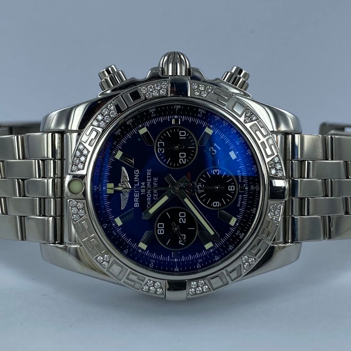 Breitling Chronomat 44 AB0110 (Unknown (random serial)) - 44 mm Steel case (1/7)