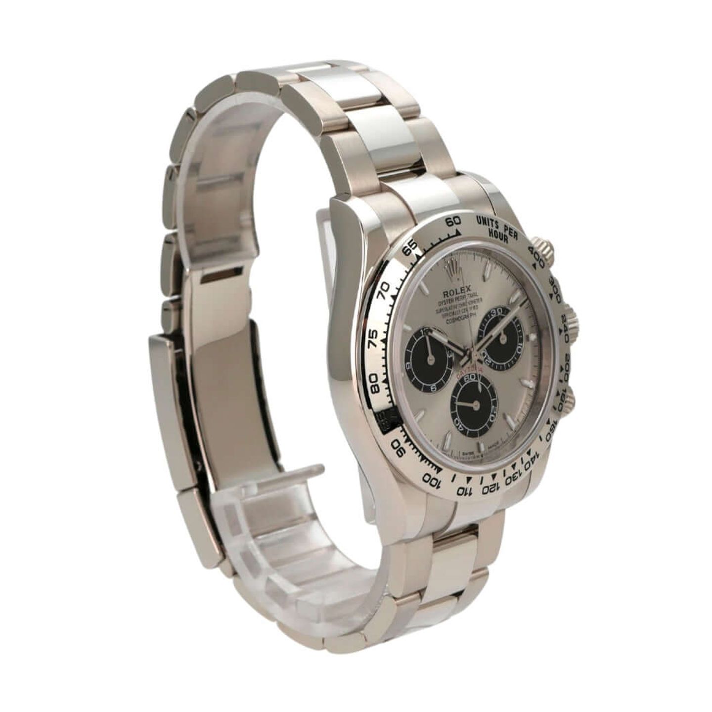 Rolex Daytona 126509 (2024) - Black dial 40 mm White Gold case (4/8)