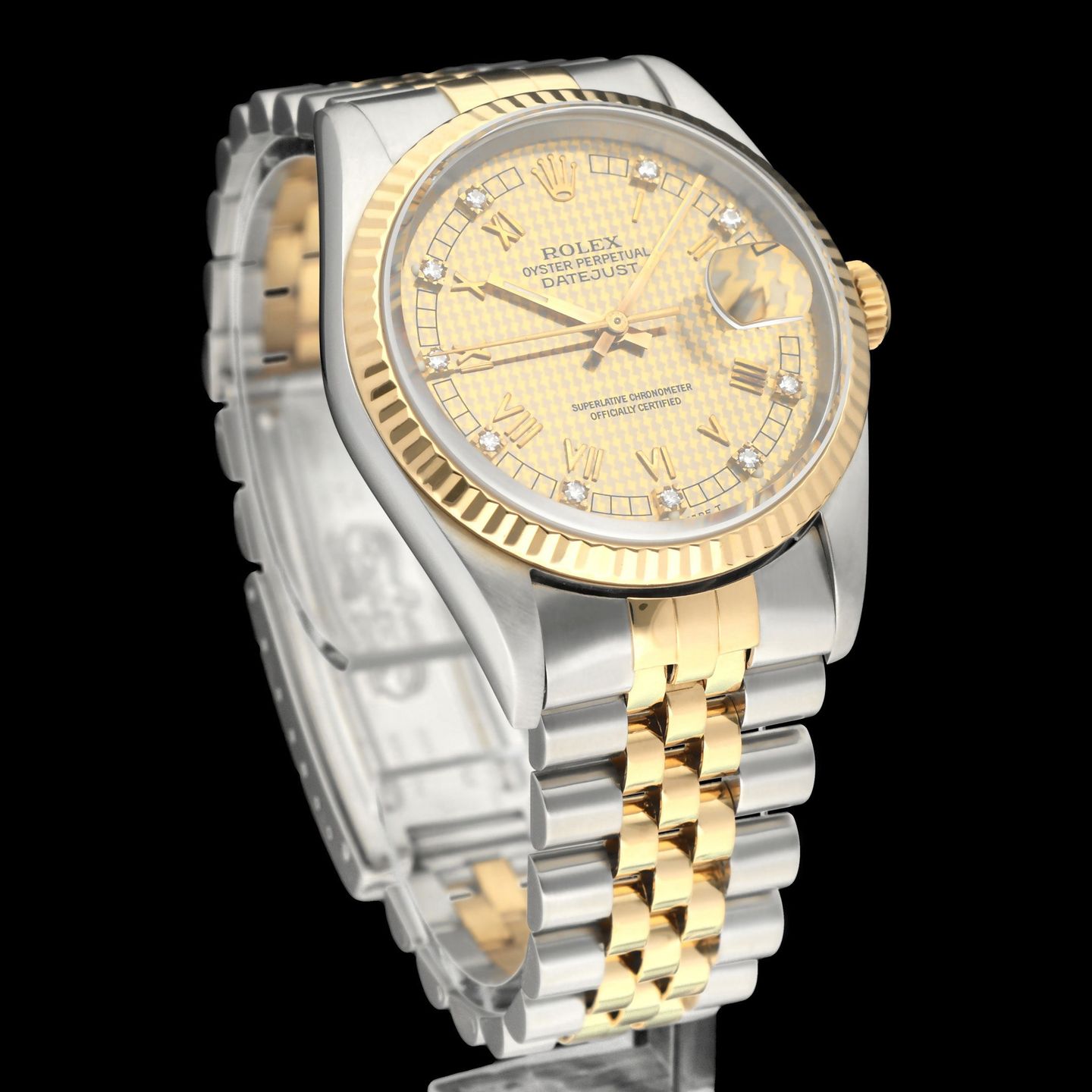 Rolex Datejust 36 16233G (1999) - 36mm Goud/Staal (3/7)