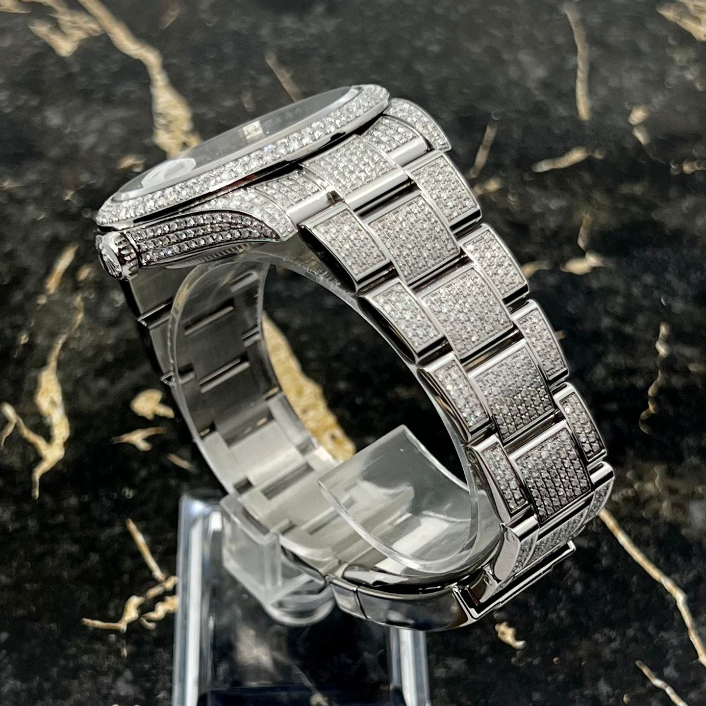 Rolex Datejust 41 126300 (2021) - Diamant wijzerplaat 41mm Staal (6/8)