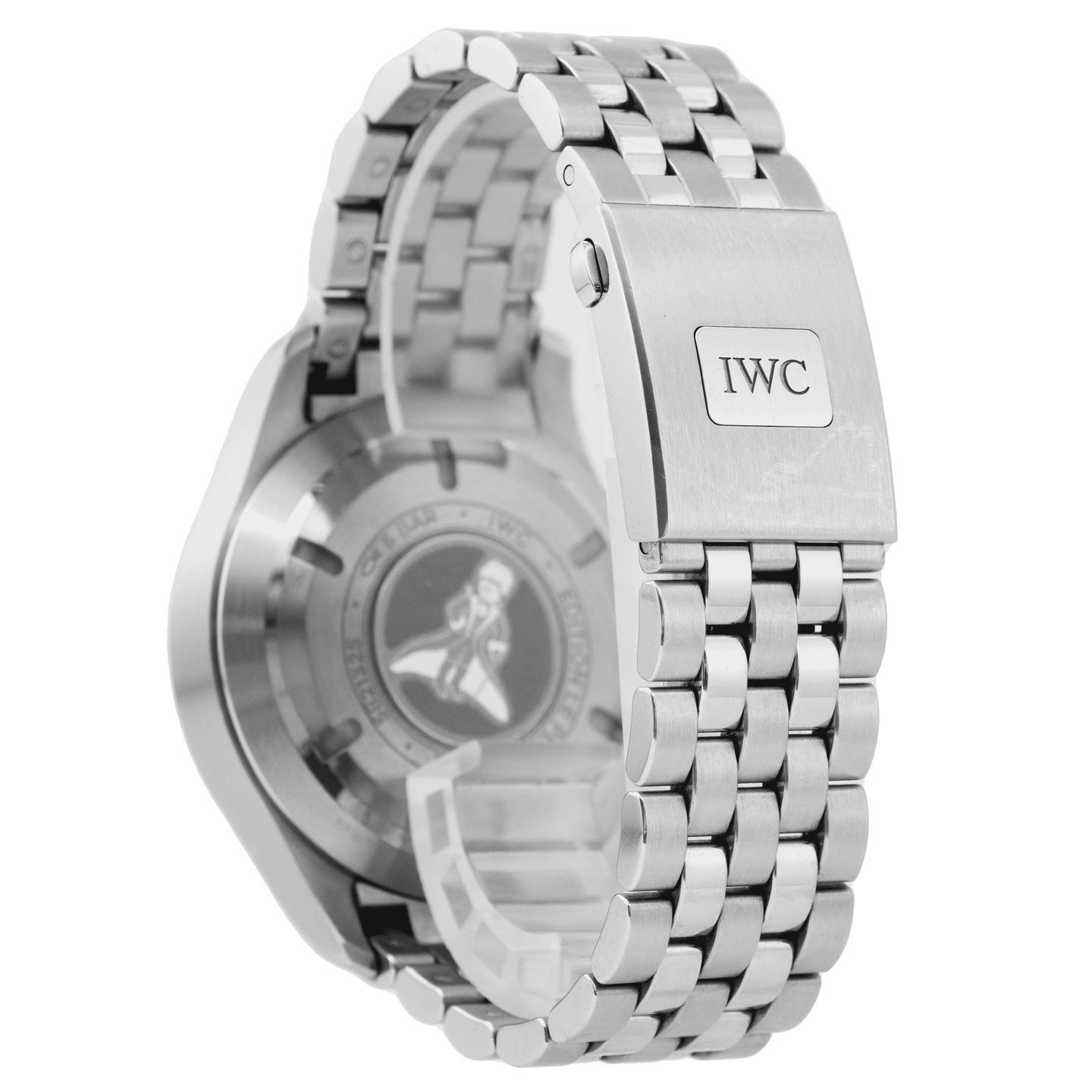 IWC Pilot Chronograph IW377717 (Unknown (random serial)) - Blue dial 43 mm Steel case (7/8)