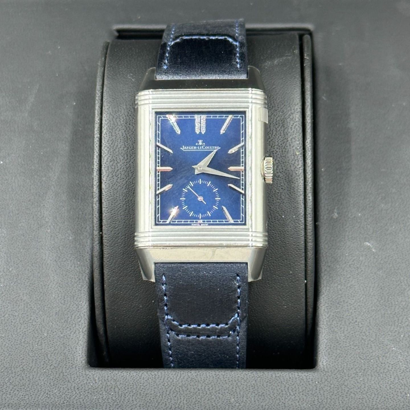 Jaeger-LeCoultre Reverso Duoface Q3988482 (2023) - Blue dial 28 mm Steel case (5/8)