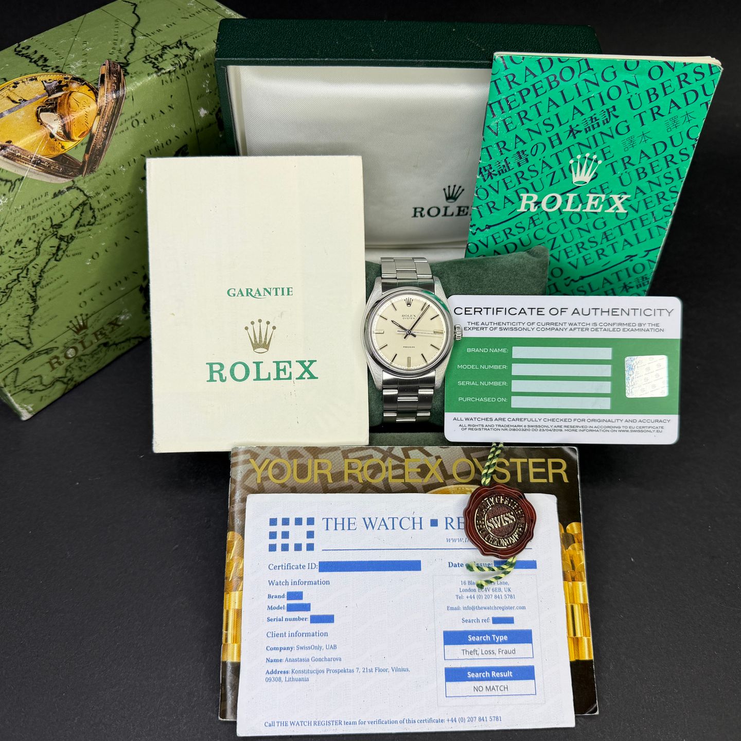 Rolex Oyster Precision 6426 - (3/8)