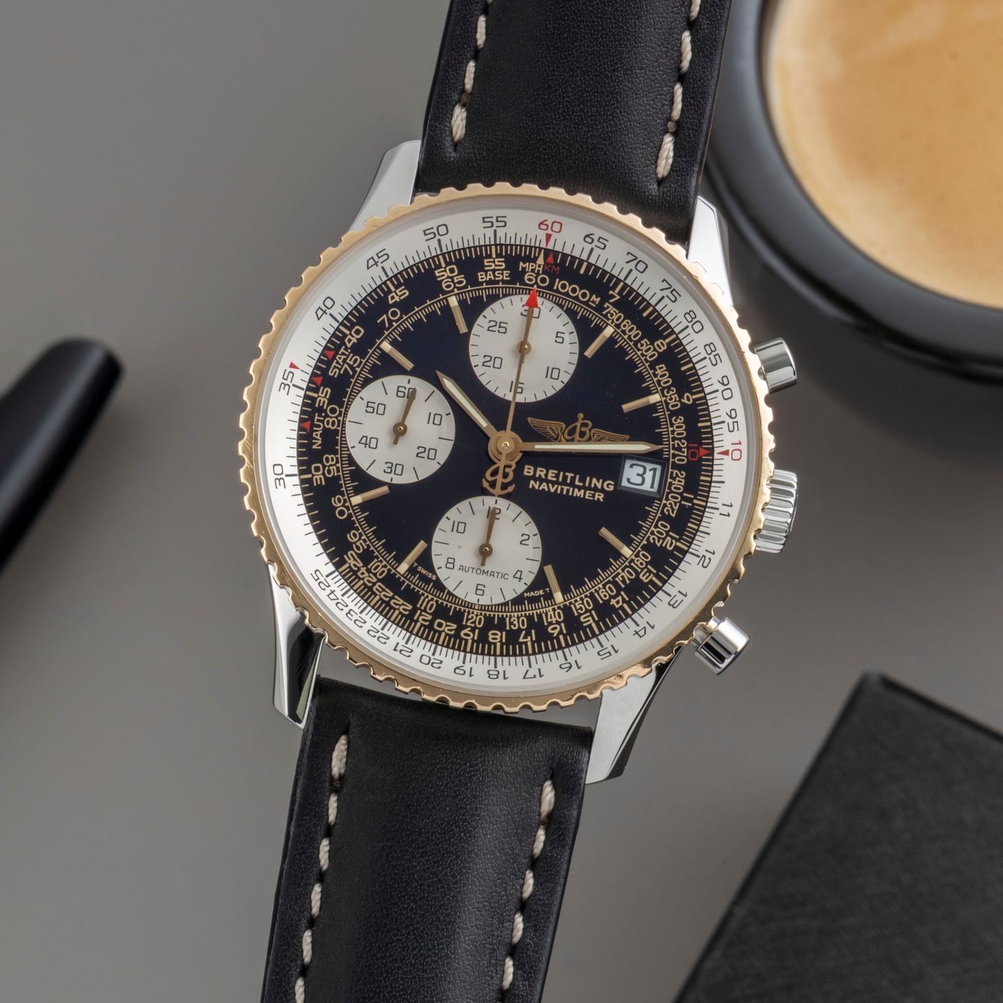 Breitling Old Navitimer D13022 (1995) - 41 mm Steel case (3/8)