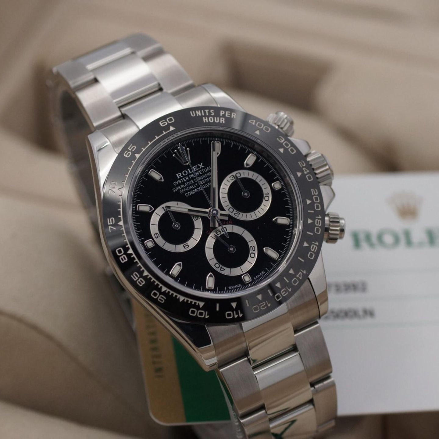 Rolex Daytona 116500LN (2020) - Zwart wijzerplaat 40mm Staal (1/8)