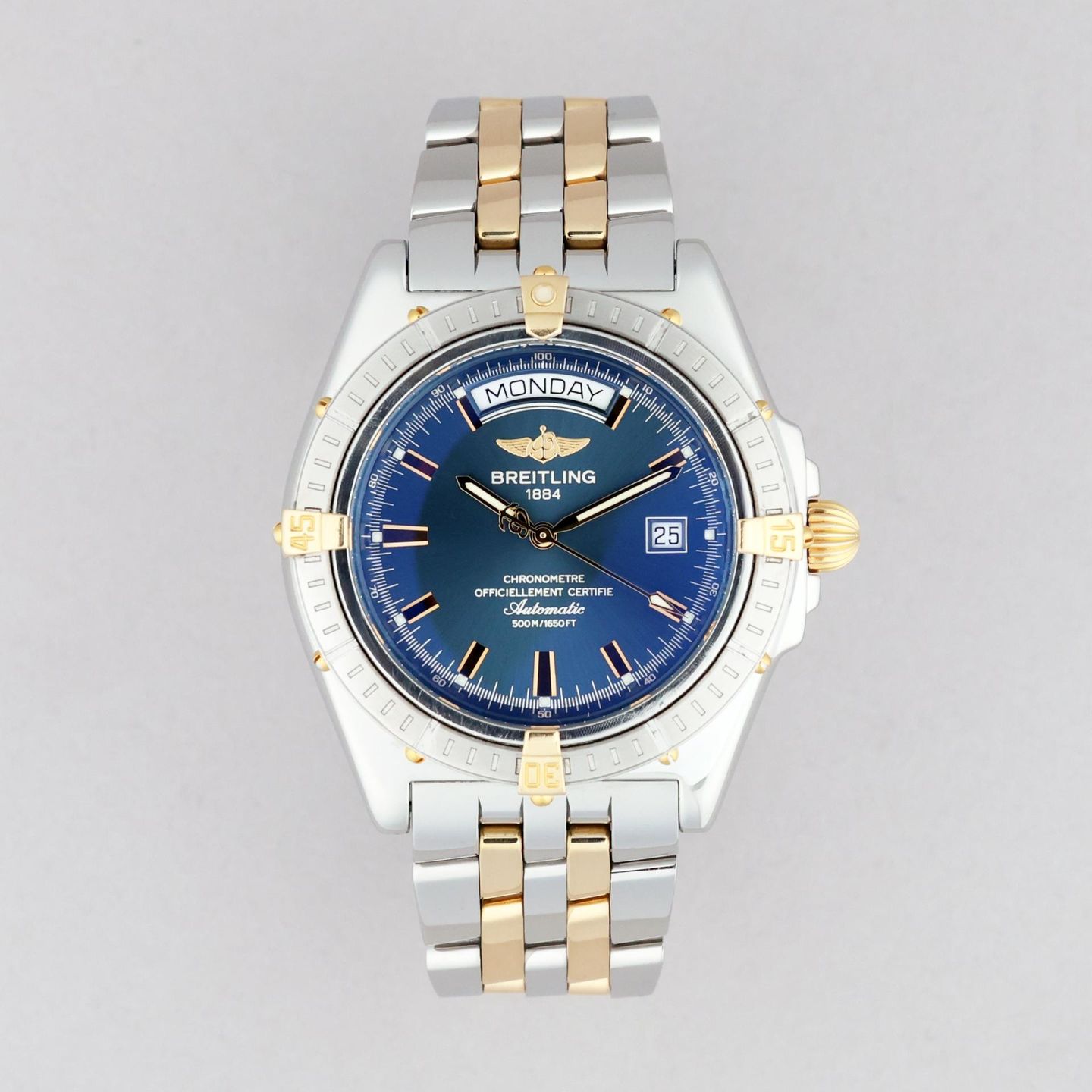 Breitling Headwind B45355 (2005) - Black dial 43 mm Steel case (1/8)