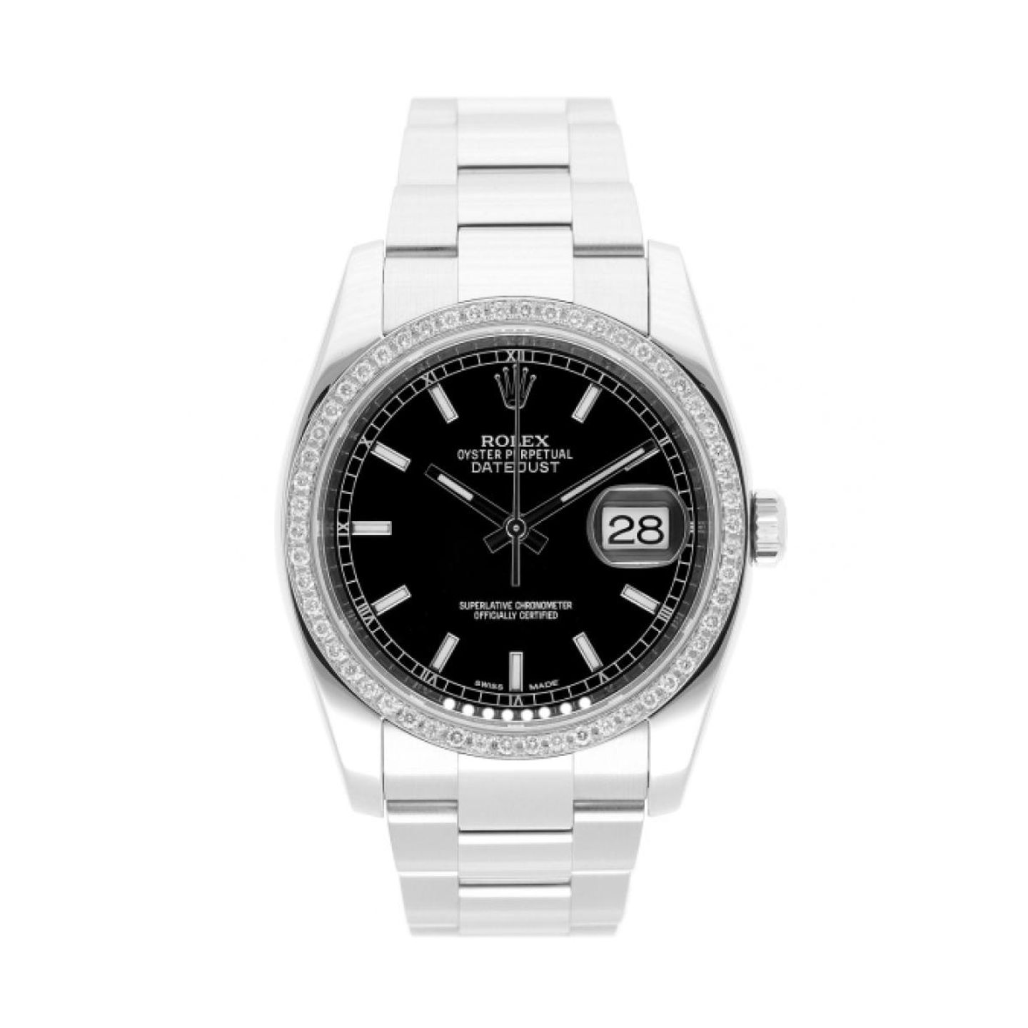 Rolex Datejust 36 116200 (2014) - 36mm Staal (1/5)