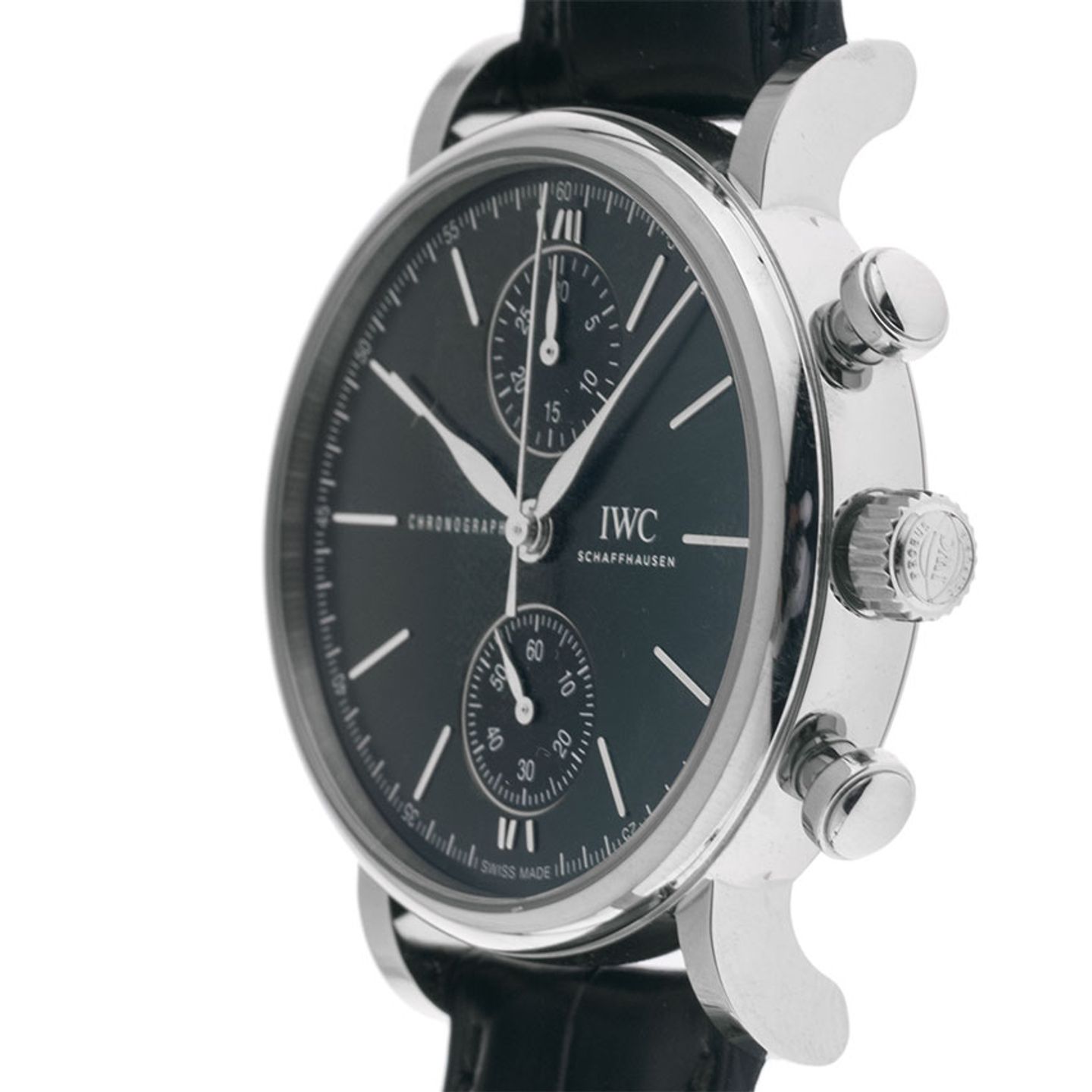 IWC Portofino Chronograph IW391405 (2026) - Green dial 39 mm Steel case (4/8)