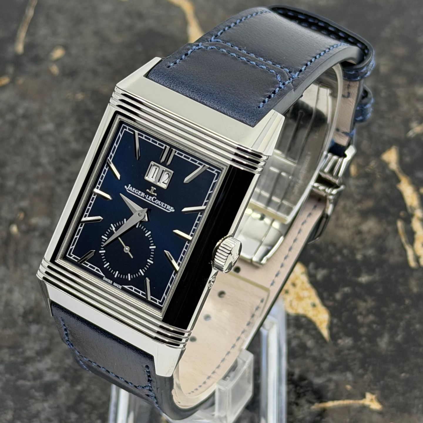 Jaeger-LeCoultre Reverso Q714845J (2026) - Blue dial 30 mm Steel case (5/8)