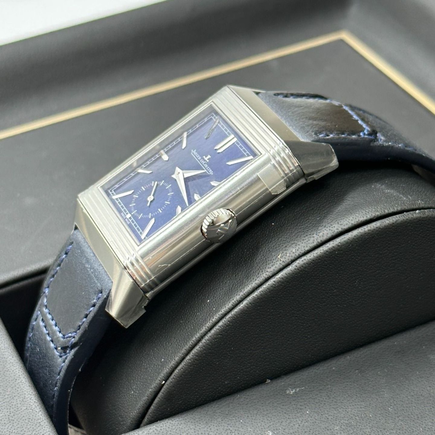 Jaeger-LeCoultre Reverso Duoface Q3988482 (2023) - Blue dial 28 mm Steel case (6/8)