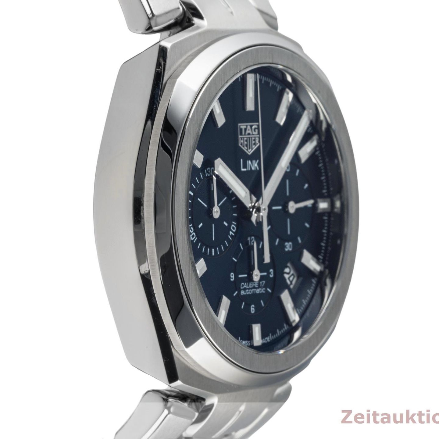 TAG Heuer Link CBC2112.BA0603 (Unknown (random serial)) - Blue dial 41 mm Steel case (7/8)