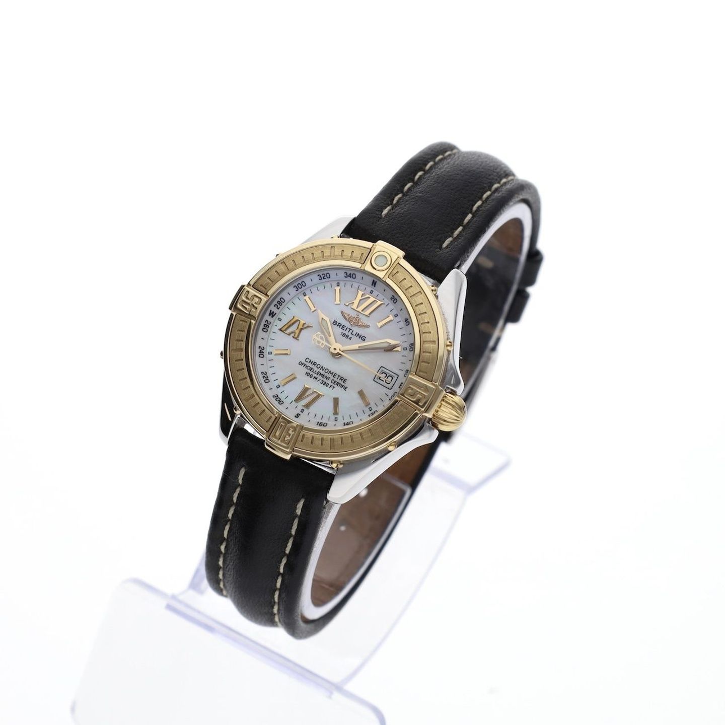 Breitling Cockpit Lady D67365 (2002) - 31mm Staal (2/8)