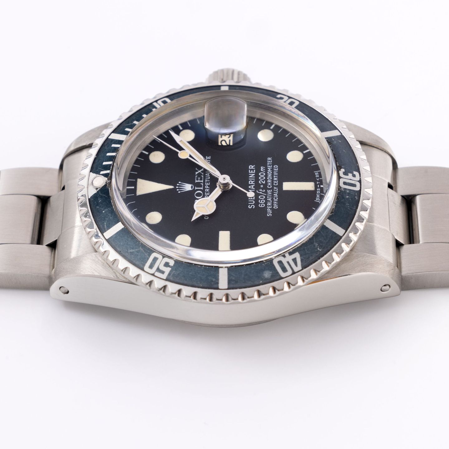 Rolex Submariner Date 1680 (1978) - Zwart wijzerplaat 40mm Staal (6/7)