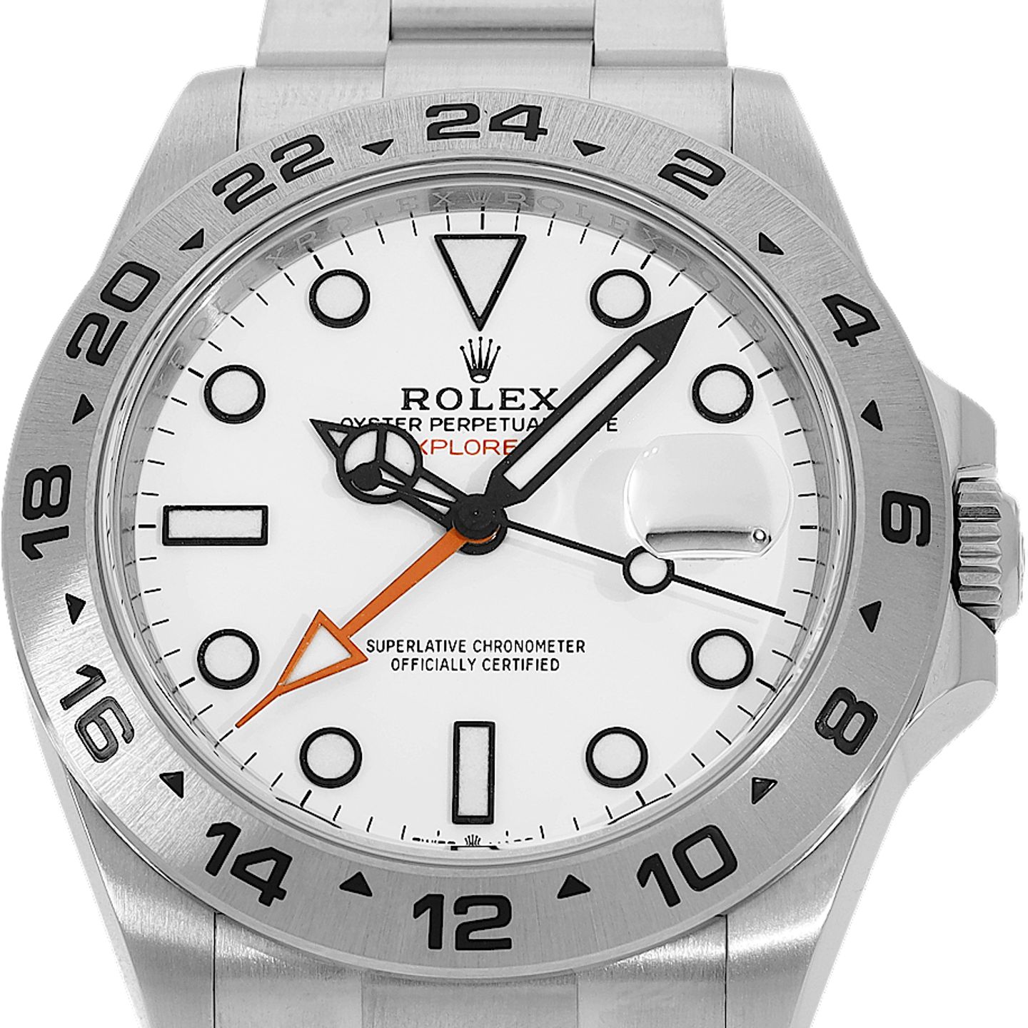 Rolex Explorer II 226570 (2022) - White dial 42 mm Steel case (1/5)