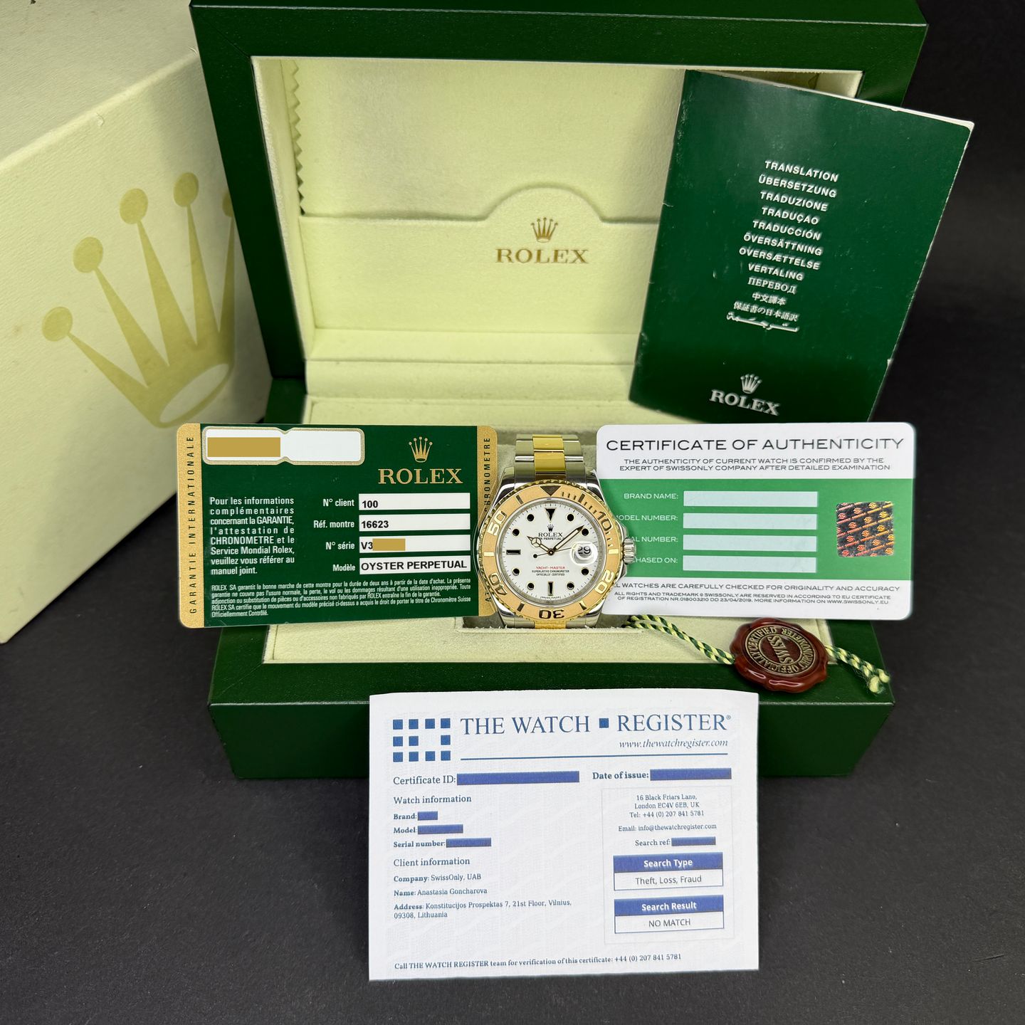 Rolex Yacht-Master 40 16623 - (3/8)