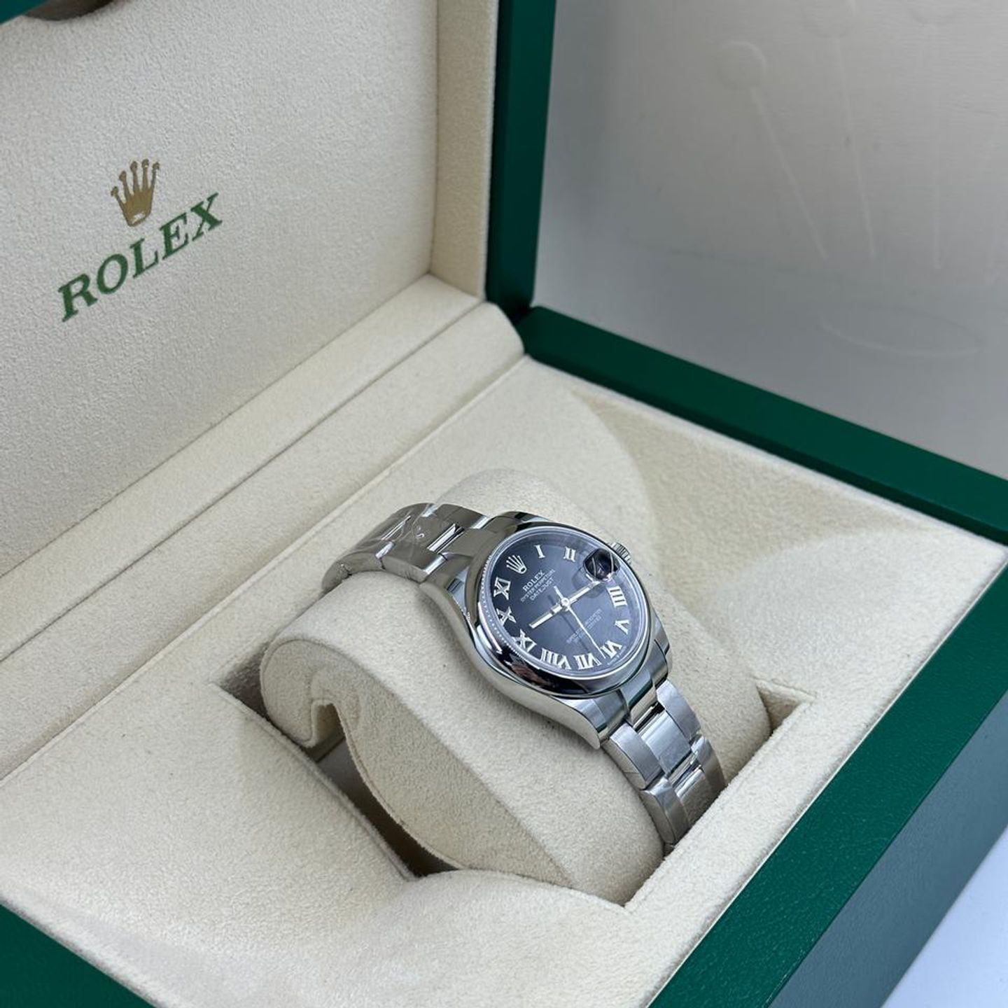 Rolex Datejust 278240 BLACK ROMAN OYS - (3/10)