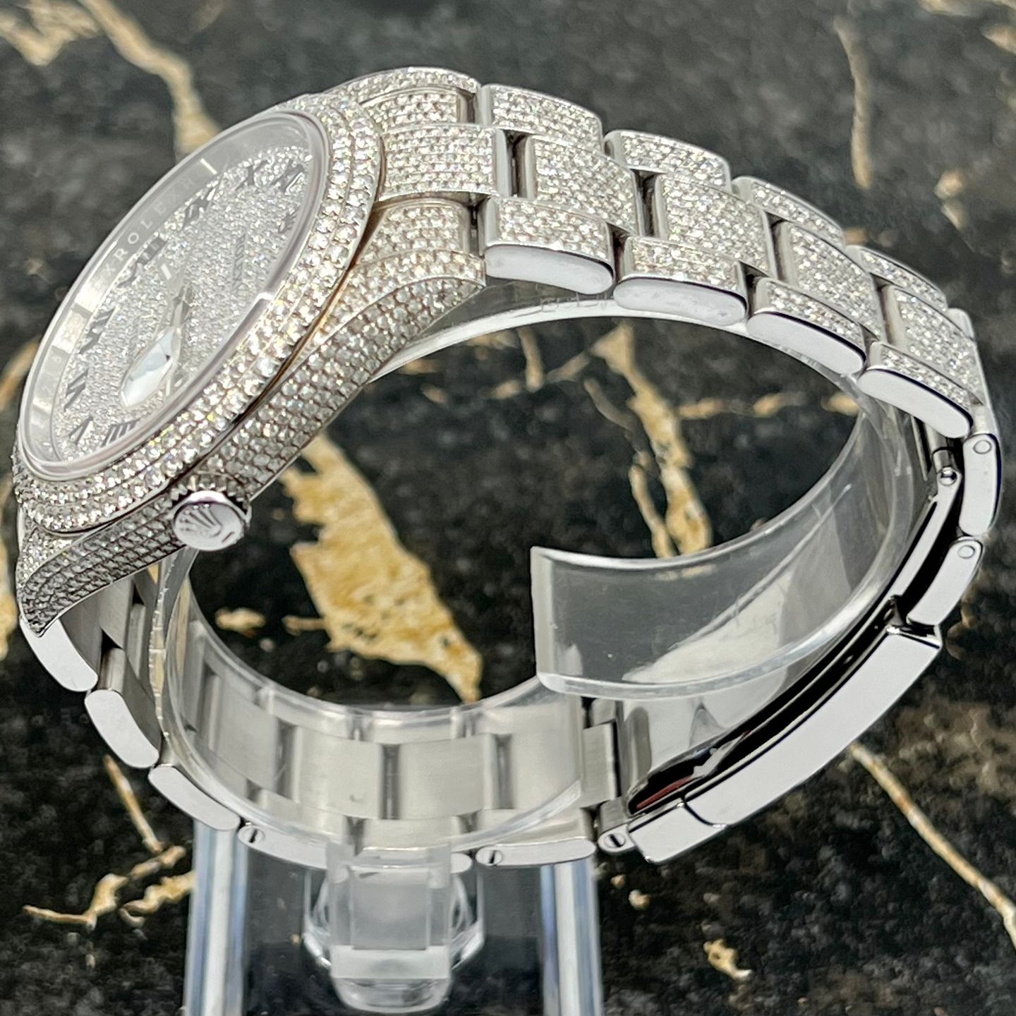 Rolex Datejust 41 126300 (2021) - Diamant wijzerplaat 41mm Staal (5/8)