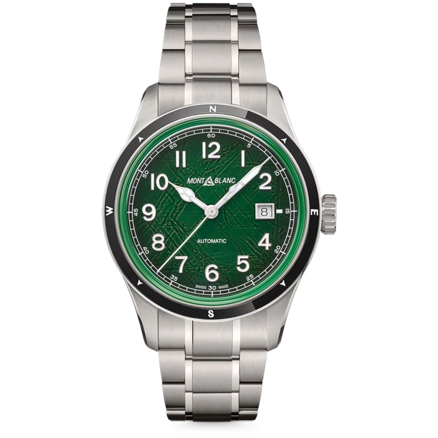 Montblanc 1858 133269 (2026) - Green dial 41 mm Steel case (1/1)