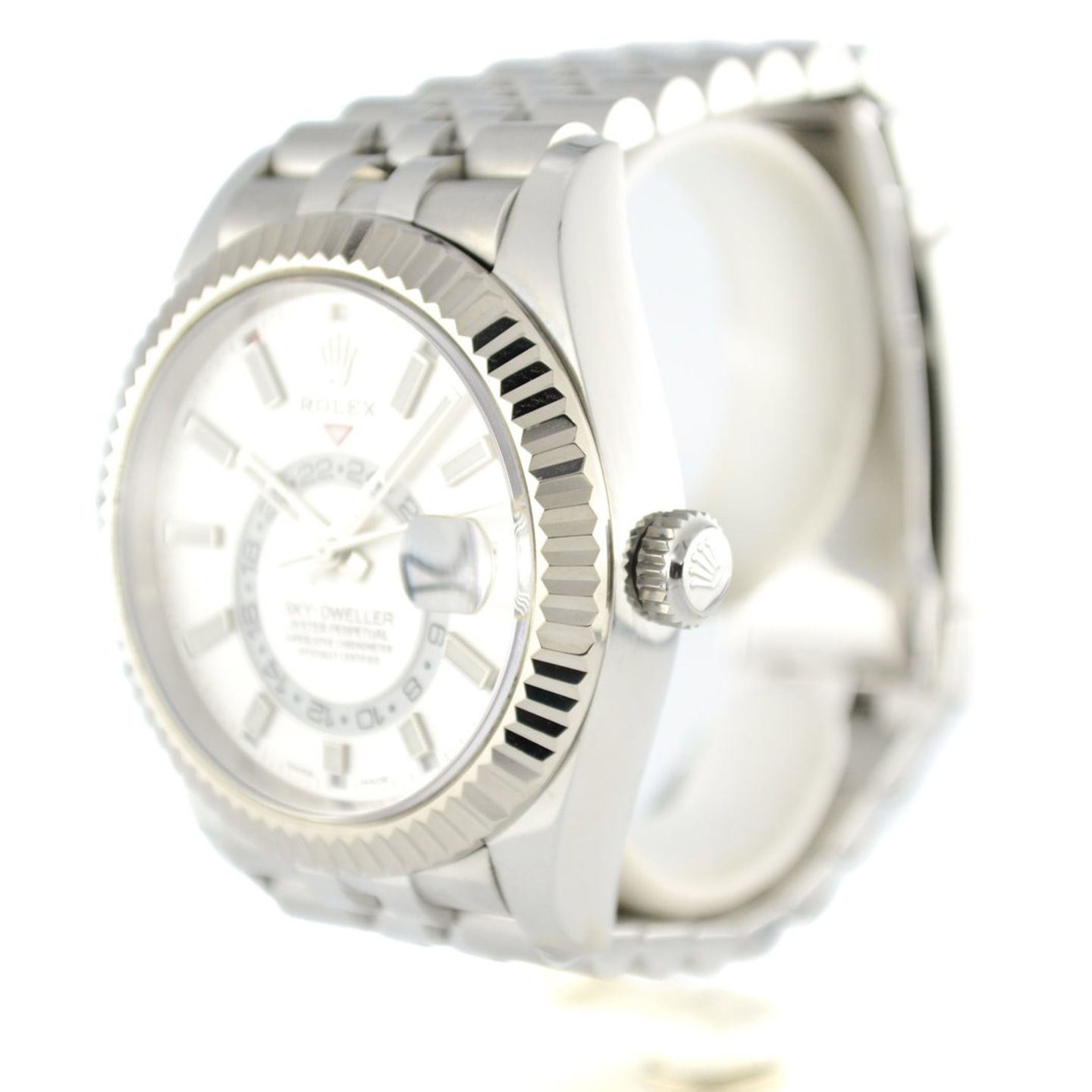 Rolex Sky-Dweller 326934 (2023) - White dial 42 mm Steel case (2/7)